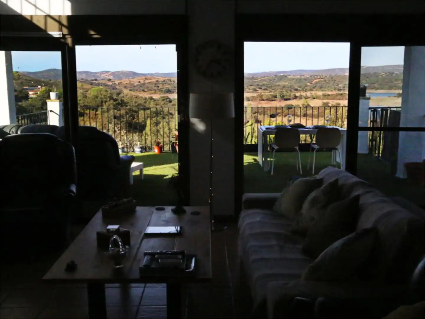 Flat for sale in Avenida de la Cornisa, 42, Los Lagos Living room of Flat for sale in Guillena with Air Conditioner, Heating and Private garden