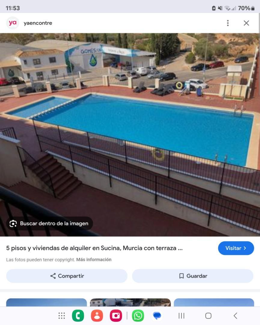 Swimming pool of Flat for sale in  Murcia Capital  with Air Conditioner, Heating and Furnished