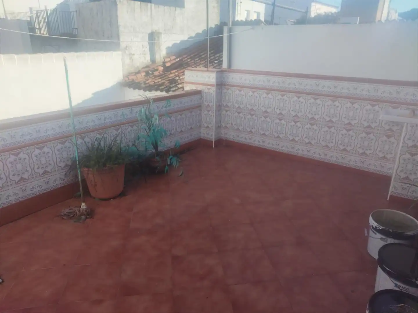 Terrace of Flat for sale in Cazalla de la Sierra  with Terrace, Storage room and Furnished