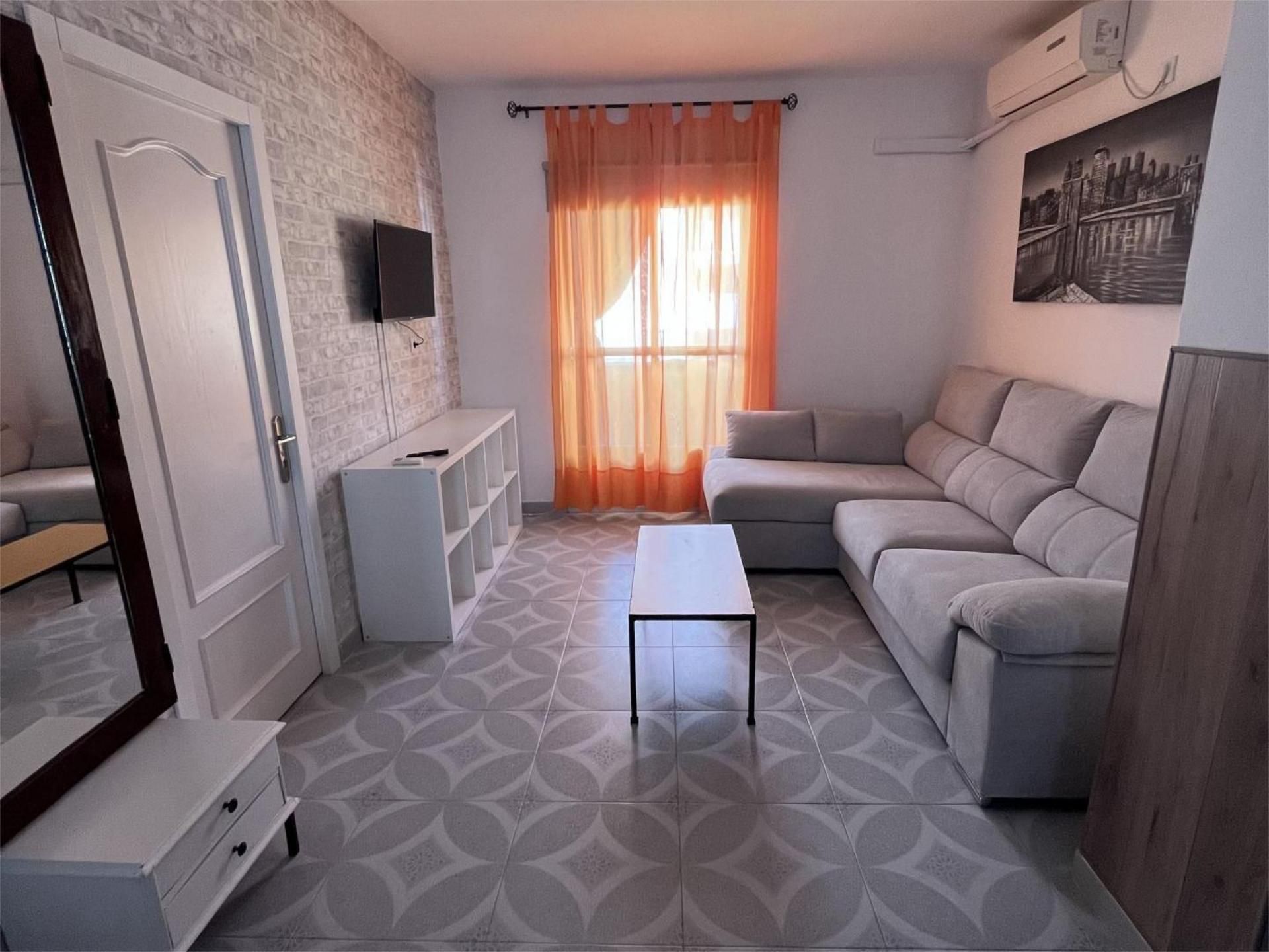 Living room of Flat to rent in Andújar  with Air Conditioner, Furnished and Balcony