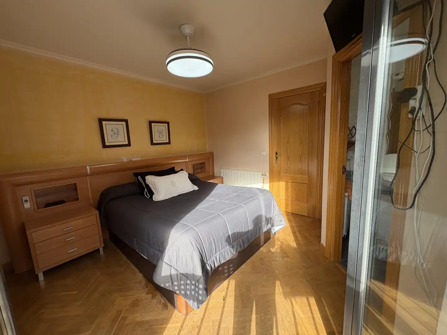 Piso en venta en Calle José Martínez Azorín, 8, Cantalejo Habitación de Piso en venta en Cantalejo con Parquet, Amueblado y Balcón