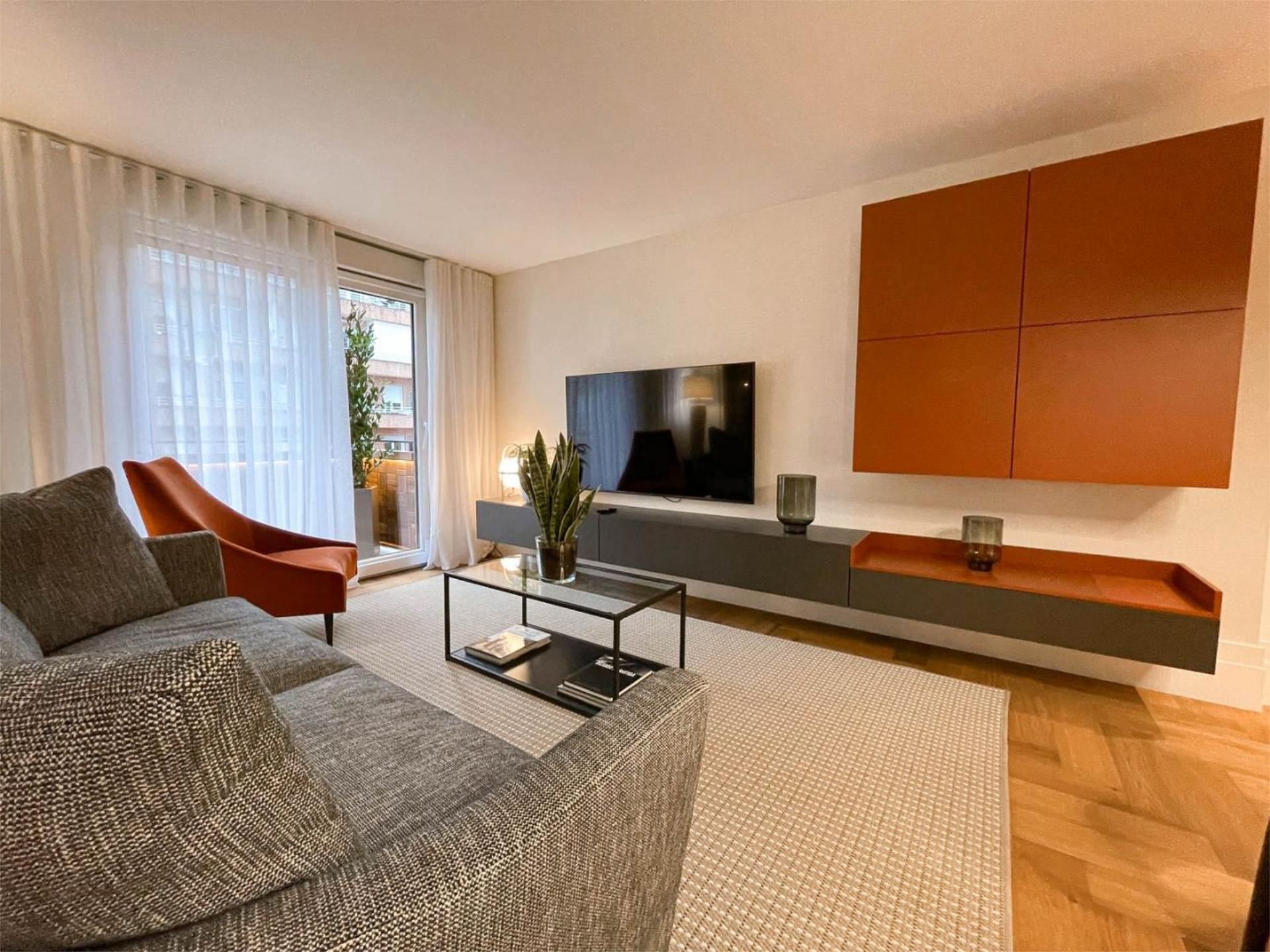Living room of Flat for sale in Bilbao   with Balcony