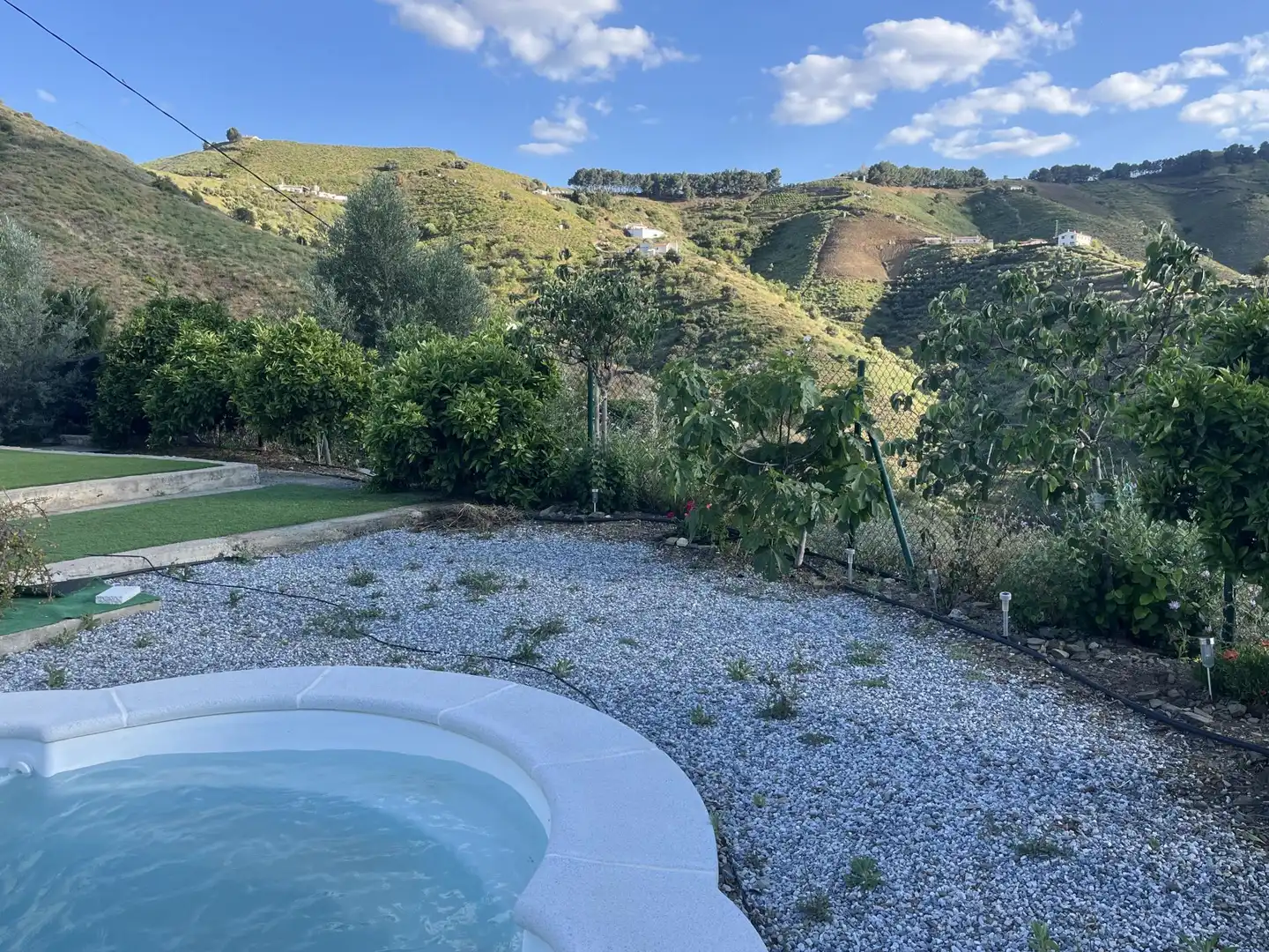 Finca rústica de alquiler en Diseminado Diseminados, 21, Benamargosa Jardín de Finca rústica de alquiler en Benamargosa con Aire acondicionado, Calefacción y Jardín privado