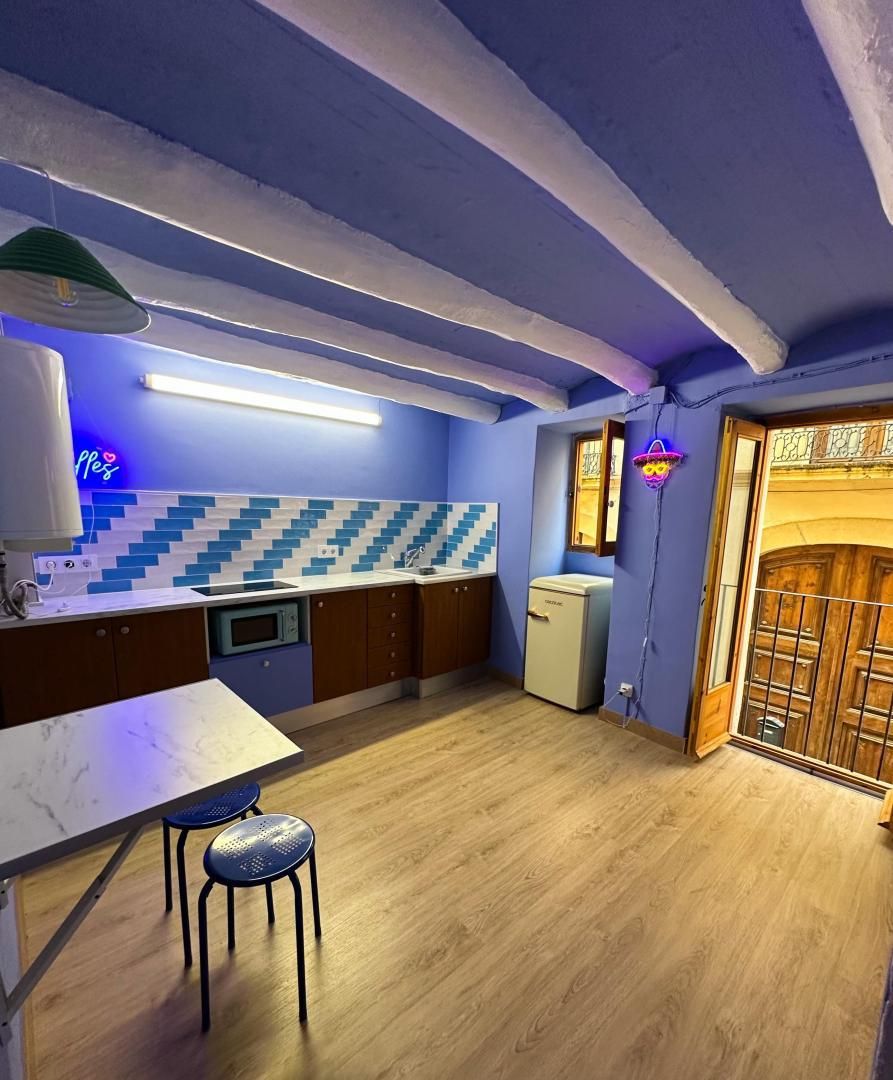 Kitchen of Country house to rent in Nulles  with Parquet flooring, Terrace and Furnished