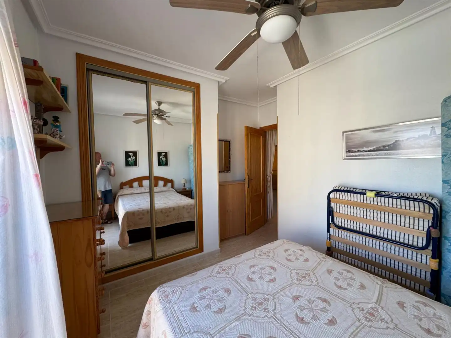 Flat for sale in Gran Vía de la Manga, 14, Tomás Maestre Bedroom of Flat for sale in La Manga del Mar Menor with Air Conditioner, Heating and Private garden
