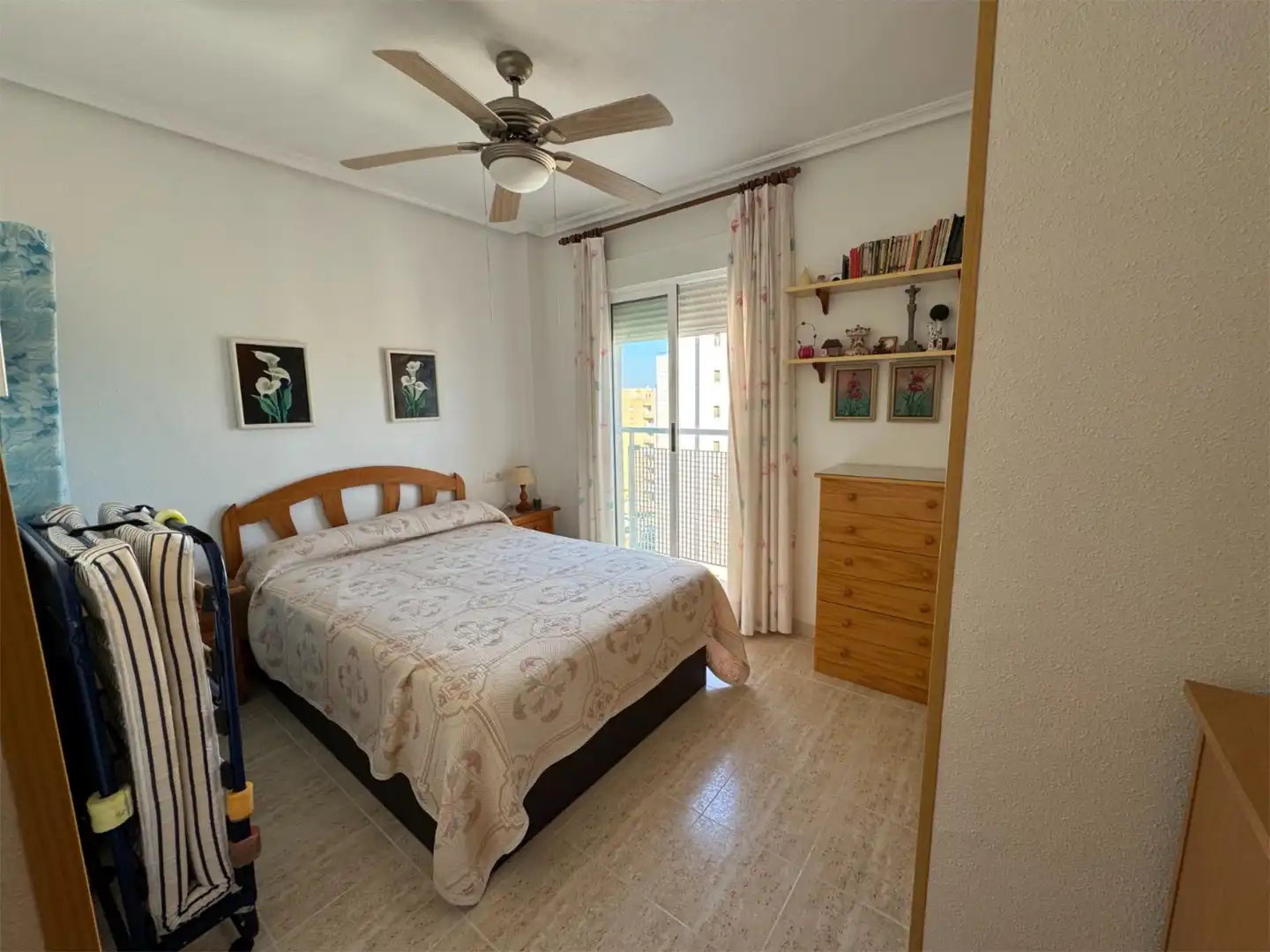 Flat for sale in Gran Vía de la Manga, 14, Tomás Maestre Bedroom of Flat for sale in La Manga del Mar Menor with Air Conditioner, Heating and Private garden