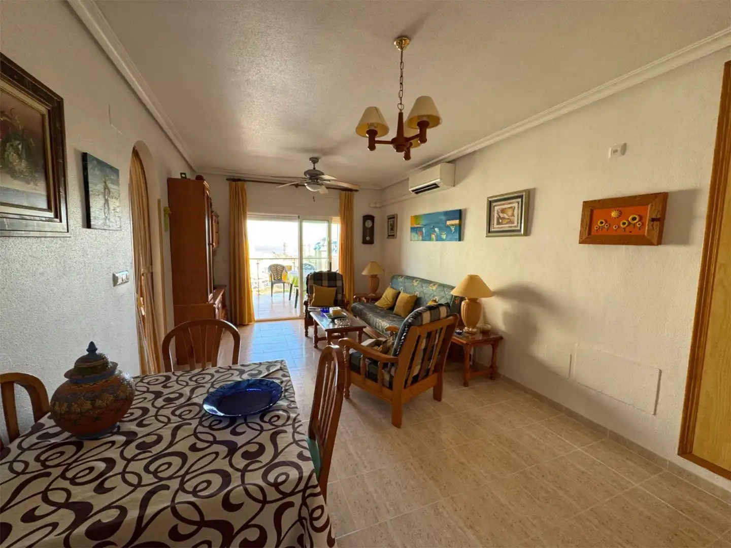 Flat for sale in Gran Vía de la Manga, 14, Tomás Maestre Living room of Flat for sale in La Manga del Mar Menor with Air Conditioner, Heating and Private garden