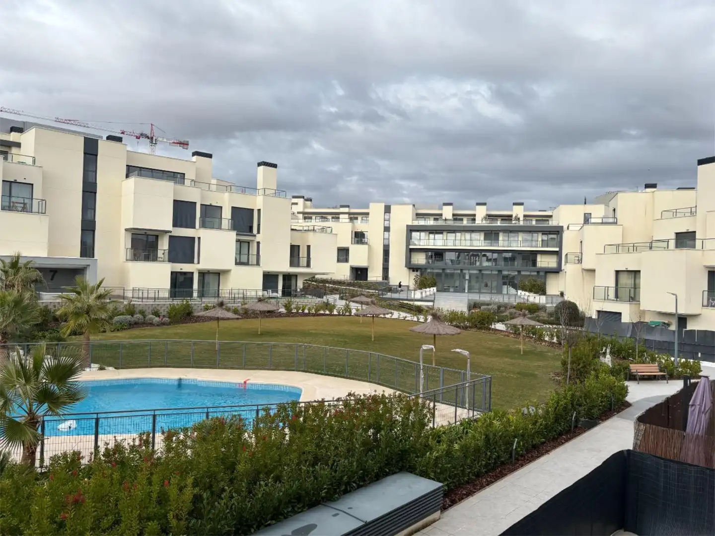 Exterior view of Flat for rent in San Sebastián de los Reyes  with Air Conditioner, Heating and Private garden