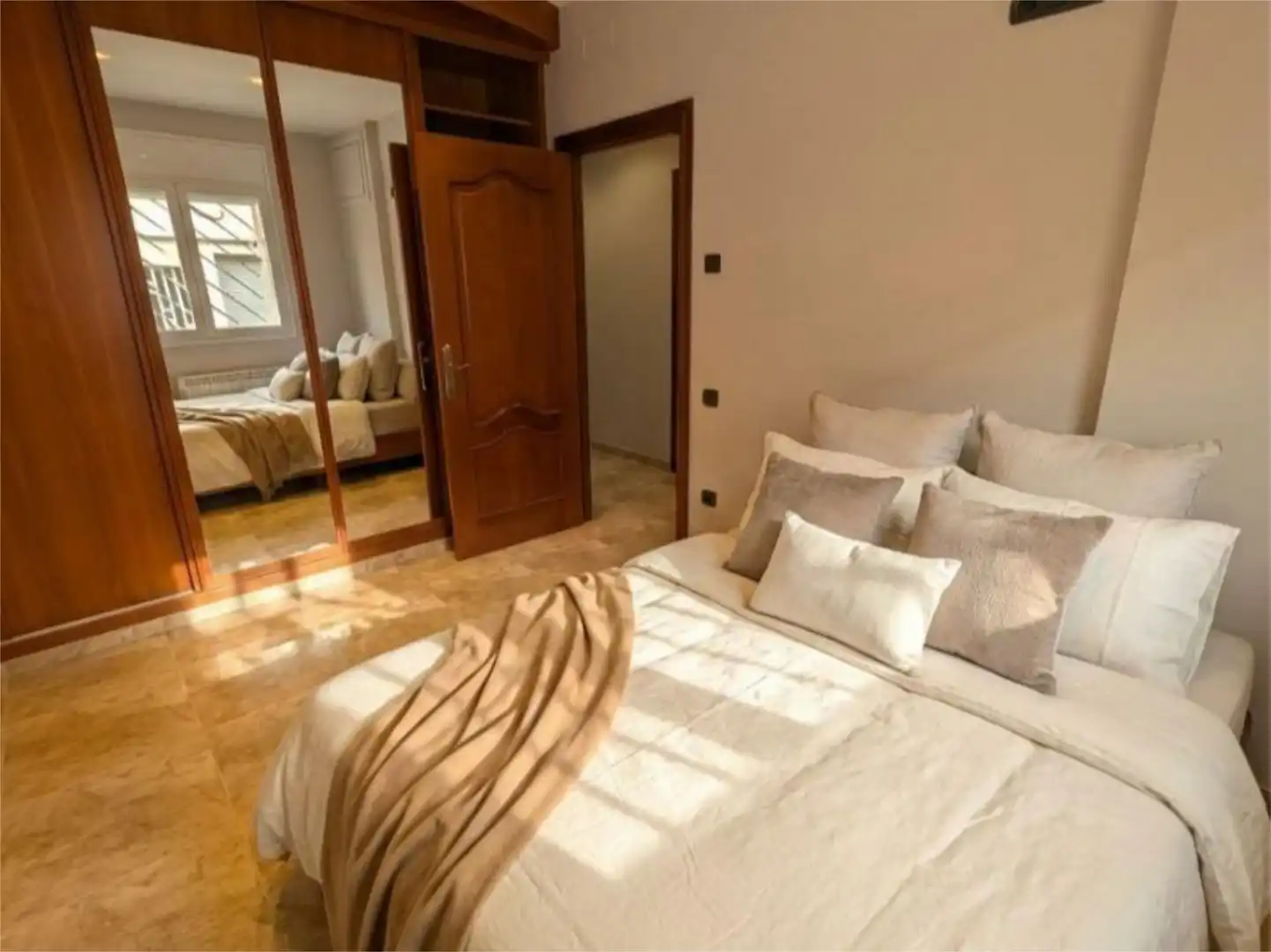 Wohnung zum Verkauf in Caracter Can Sevillano, 30, Barri Mion - Puigberenguer Schlafzimmer von Wohnung zum Verkauf in Manresa mit Klimaanlage, Terrasse und Balkon