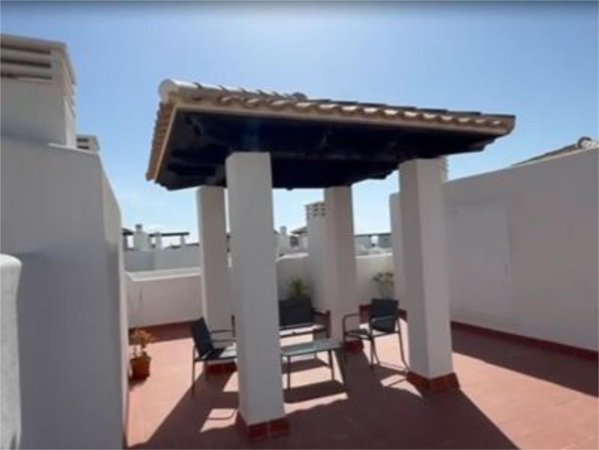 Terrace of Attic to rent in Vera  with Air Conditioner, Heating and Private garden