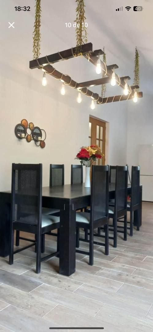 Dining room of Country house to rent in Vallgorguina  with Private garden, Terrace and Furnished