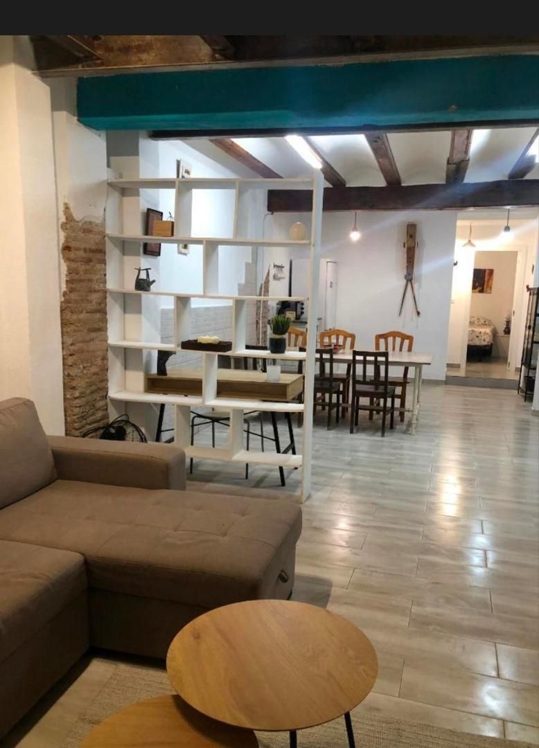 Sala de estar de Apartamento de alquiler en  Valencia Capital con Aire acondicionado