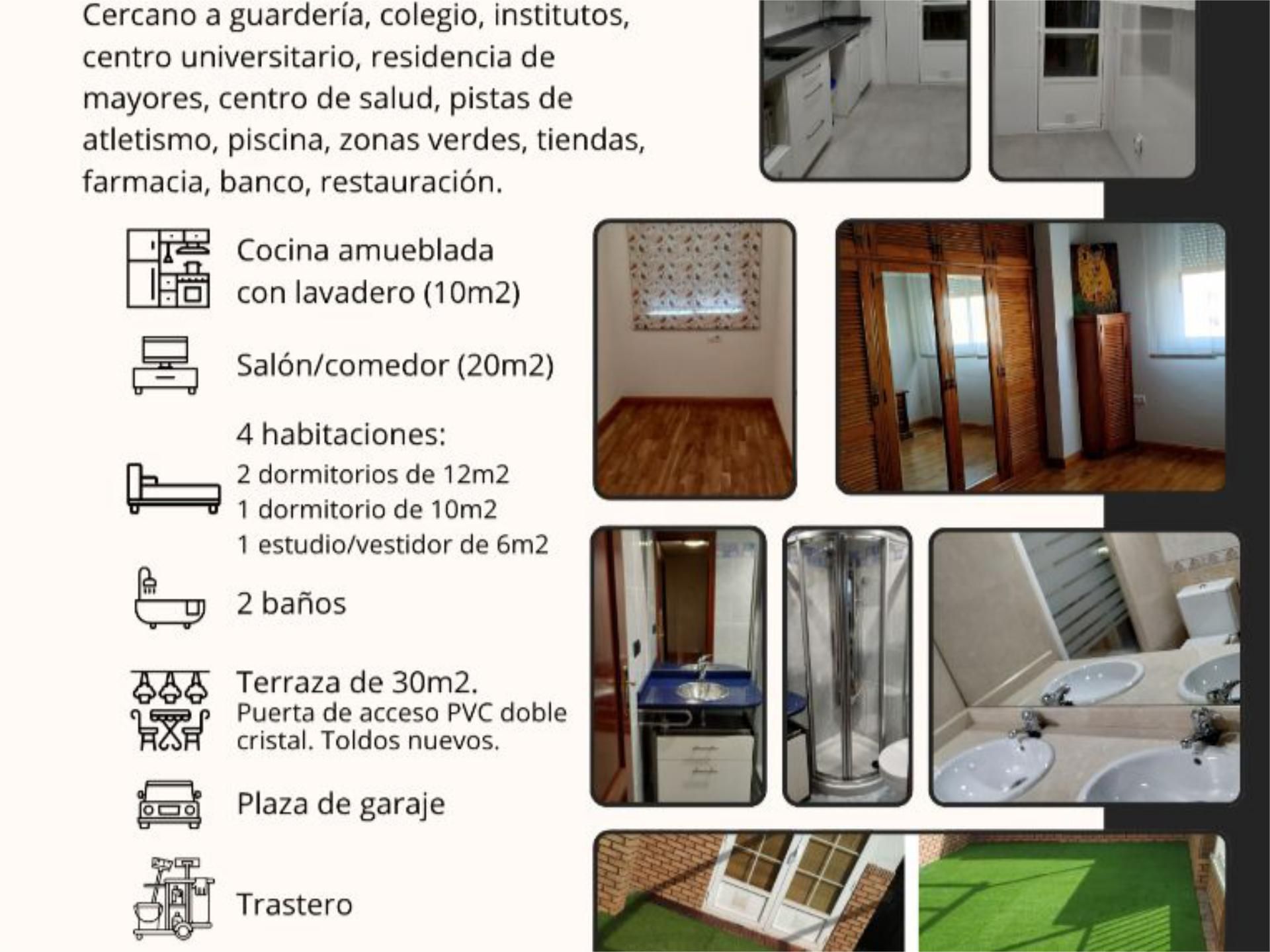 Garden of Flat for sale in Mérida  with Air Conditioner, Terrace and Balcony