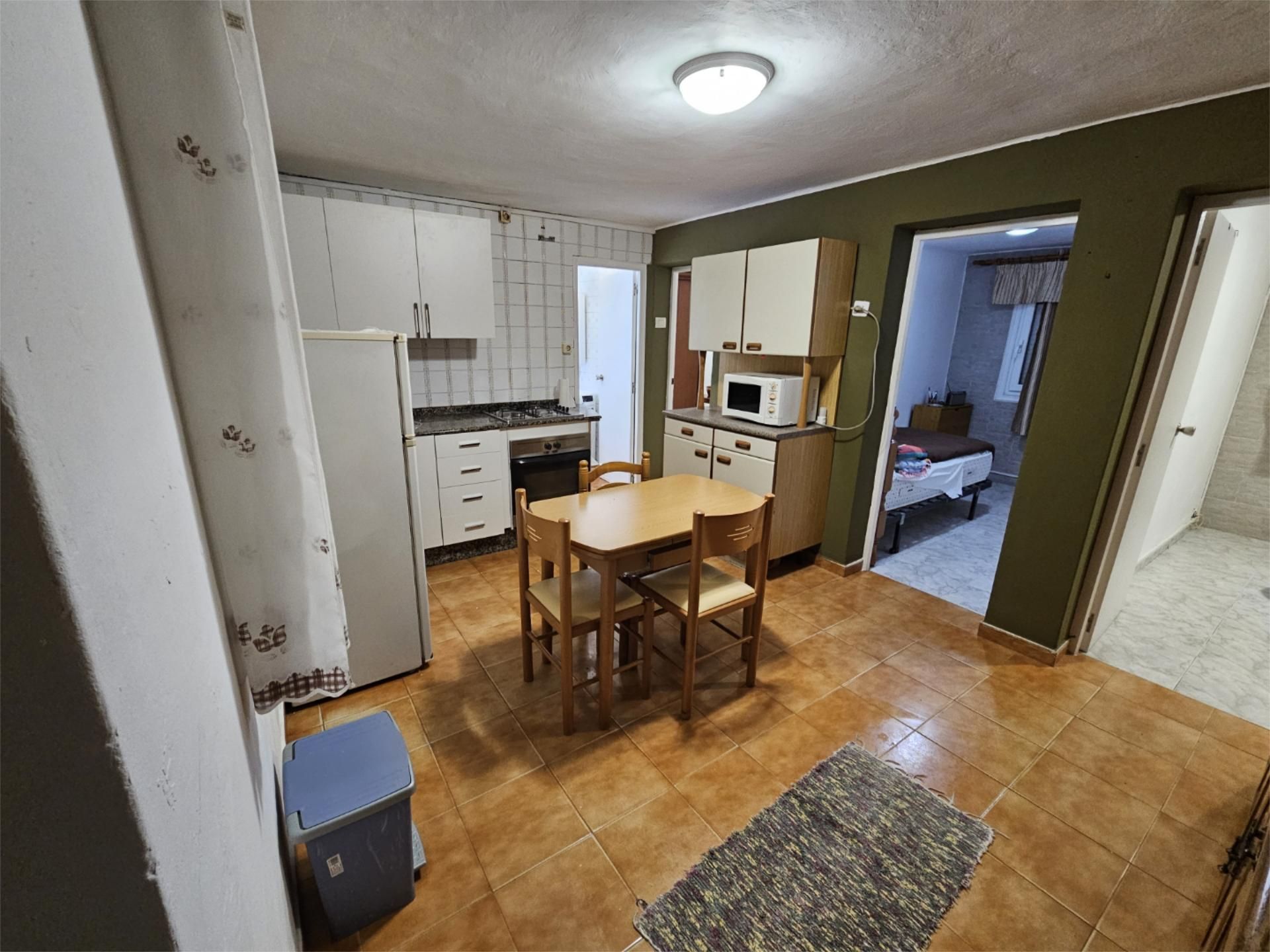 Kitchen of Flat for sale in Ferrol  with Furnished, Oven and Washing machine