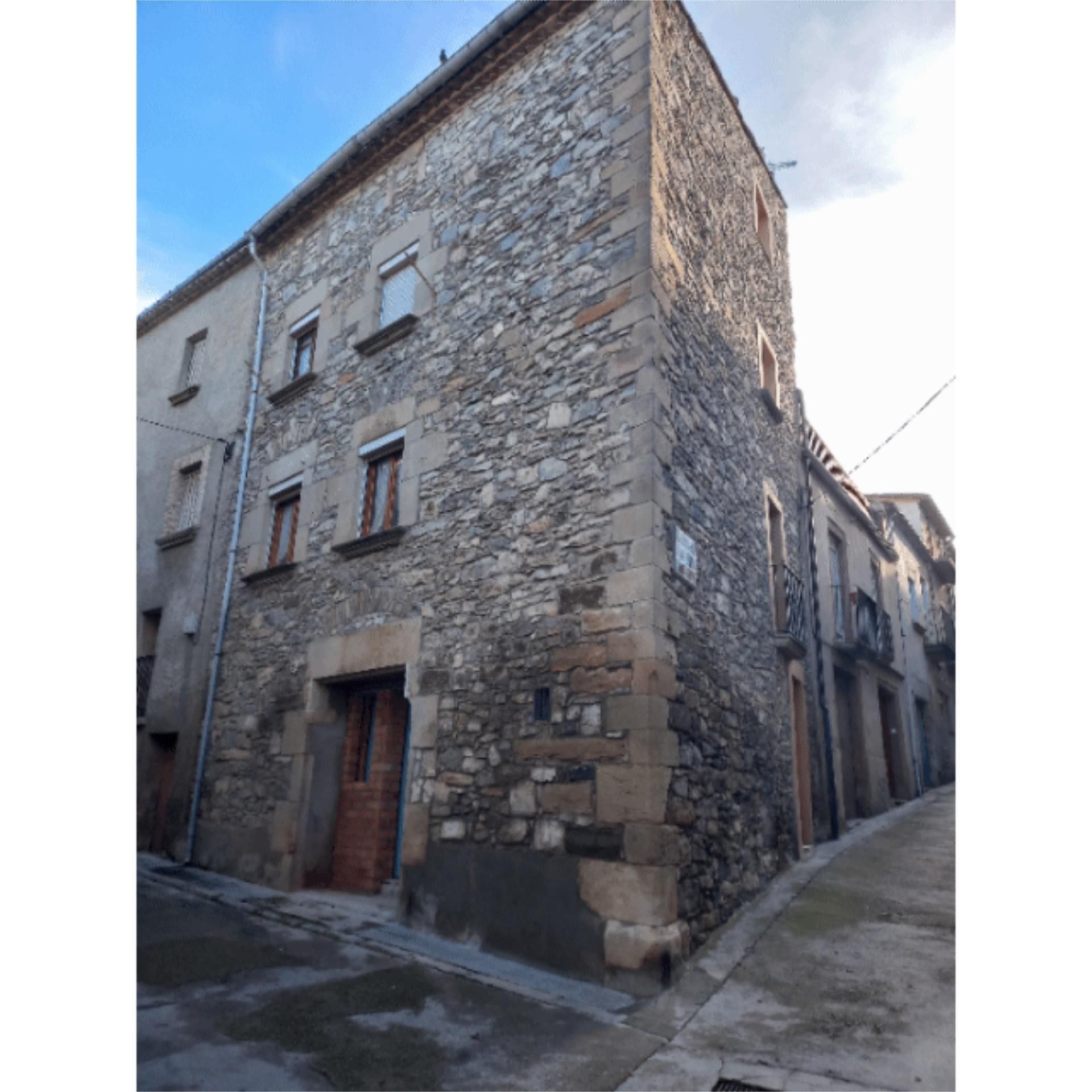 Vista exterior de Casa adosada de lloguer en Verdú amb Traster, Balcó i Internet