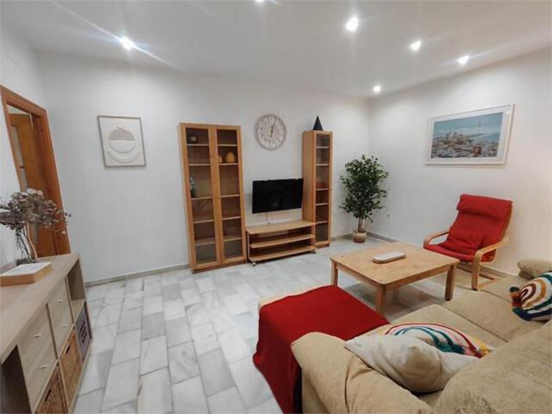 Flat to rent in Centro Histórico Living room of Flat to rent in Cádiz Capital with Furnished