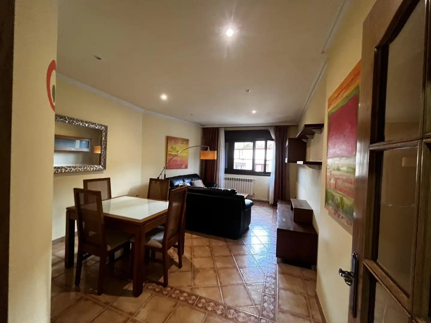 Casa adosada en venta en Rúa Oliva, 34, A Guarda Sala de estar de Casa adosada en venta en A Guarda con Balcón