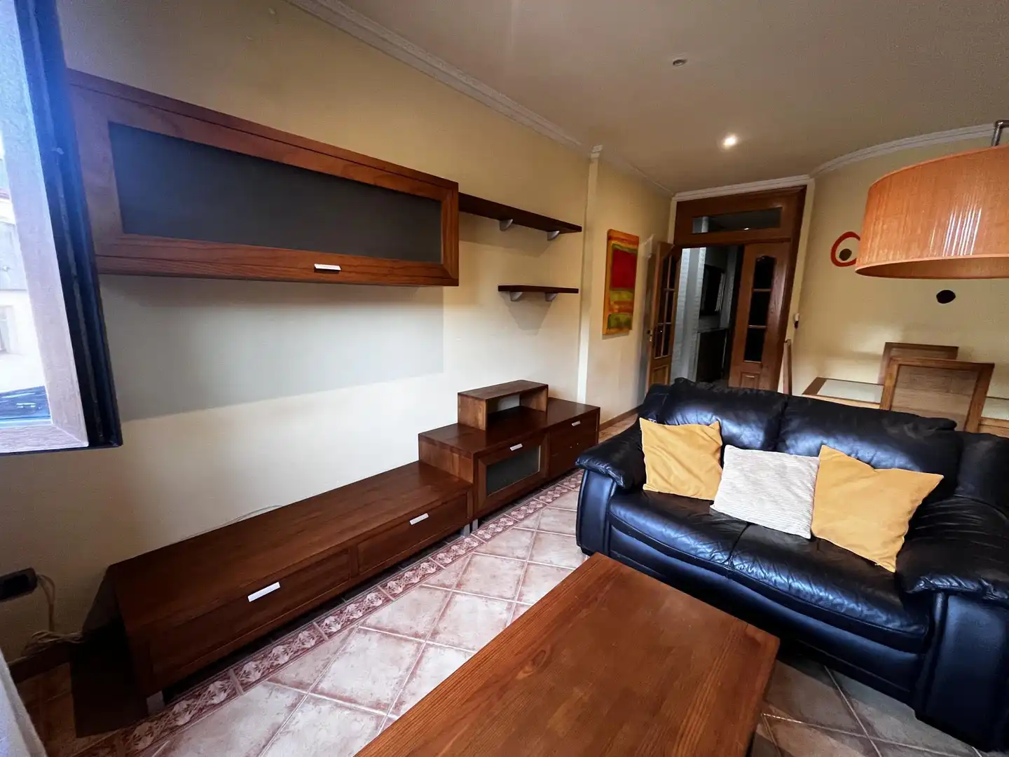 Casa adosada en venta en Rúa Oliva, 34, A Guarda Sala de estar de Casa adosada en venta en A Guarda con Balcón