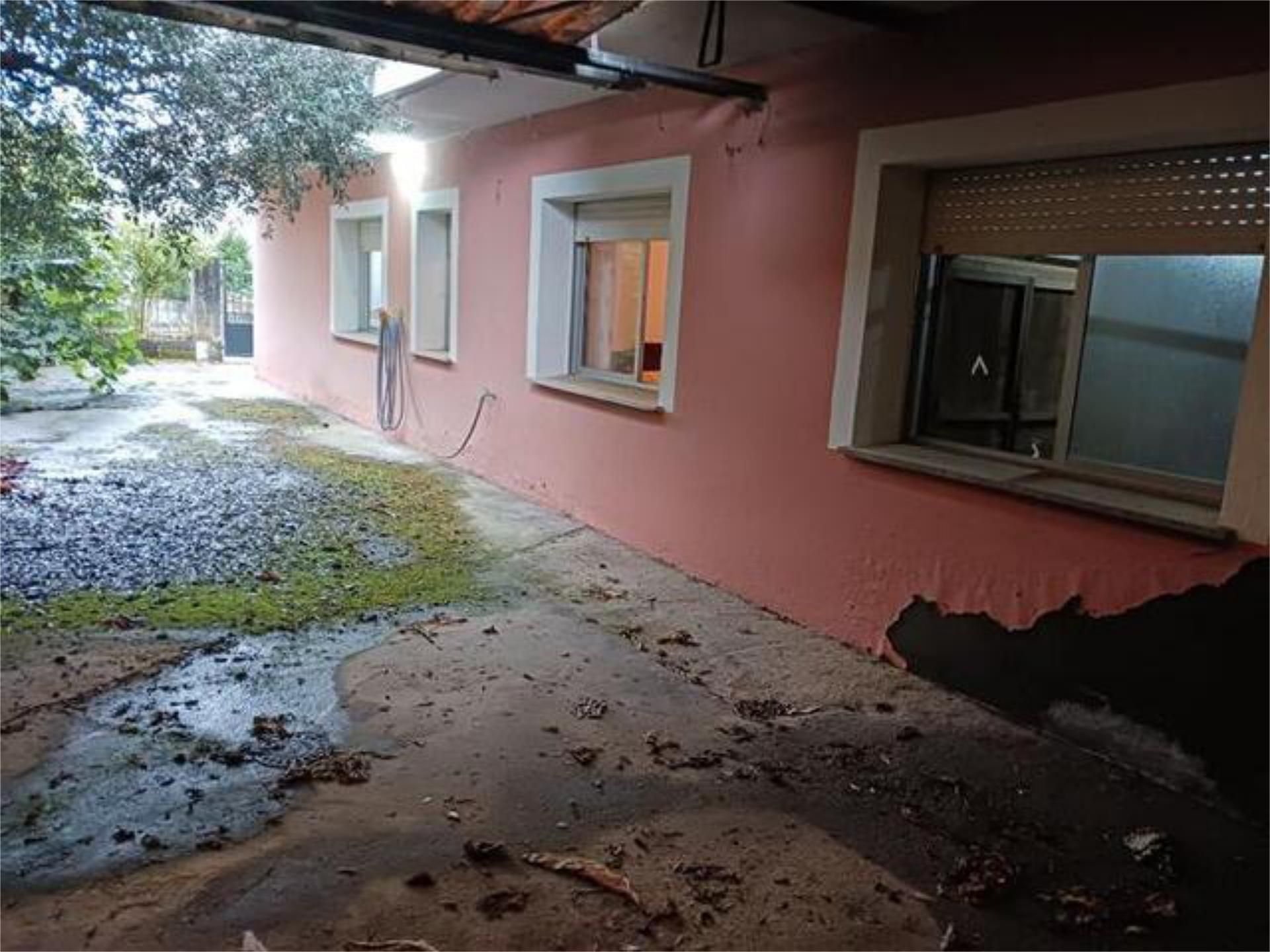 Exterior view of Single-family semi-detached for sale in O Saviñao   with Heating, Private garden and Terrace