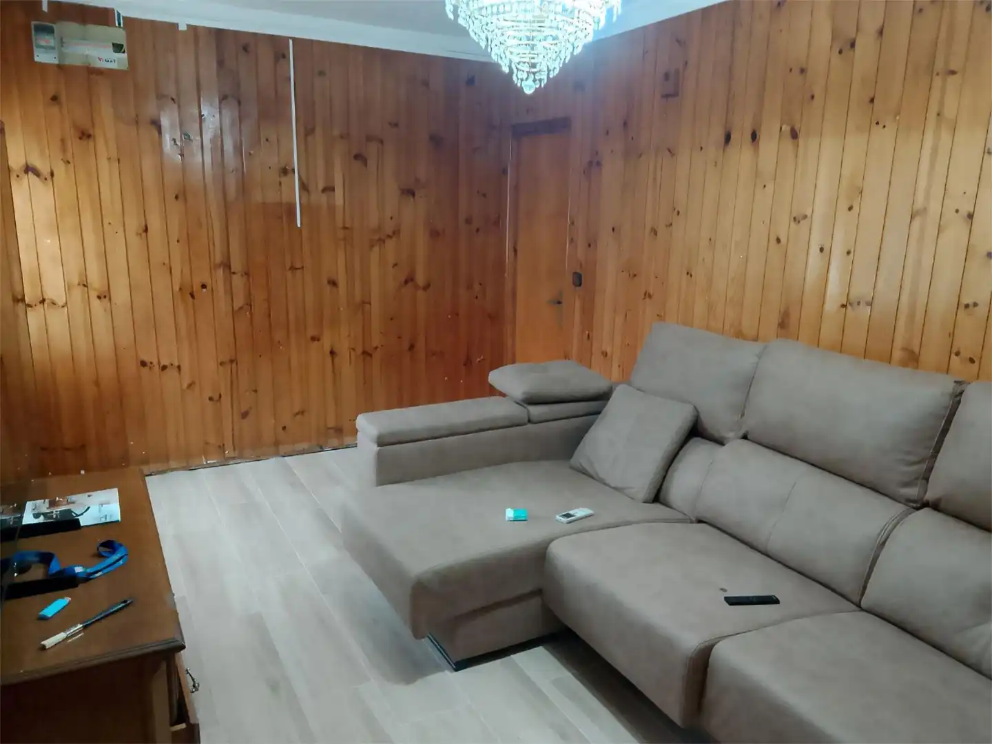 Living room of Detached homes for sale in Liédena  with Air Conditioner and Balcony