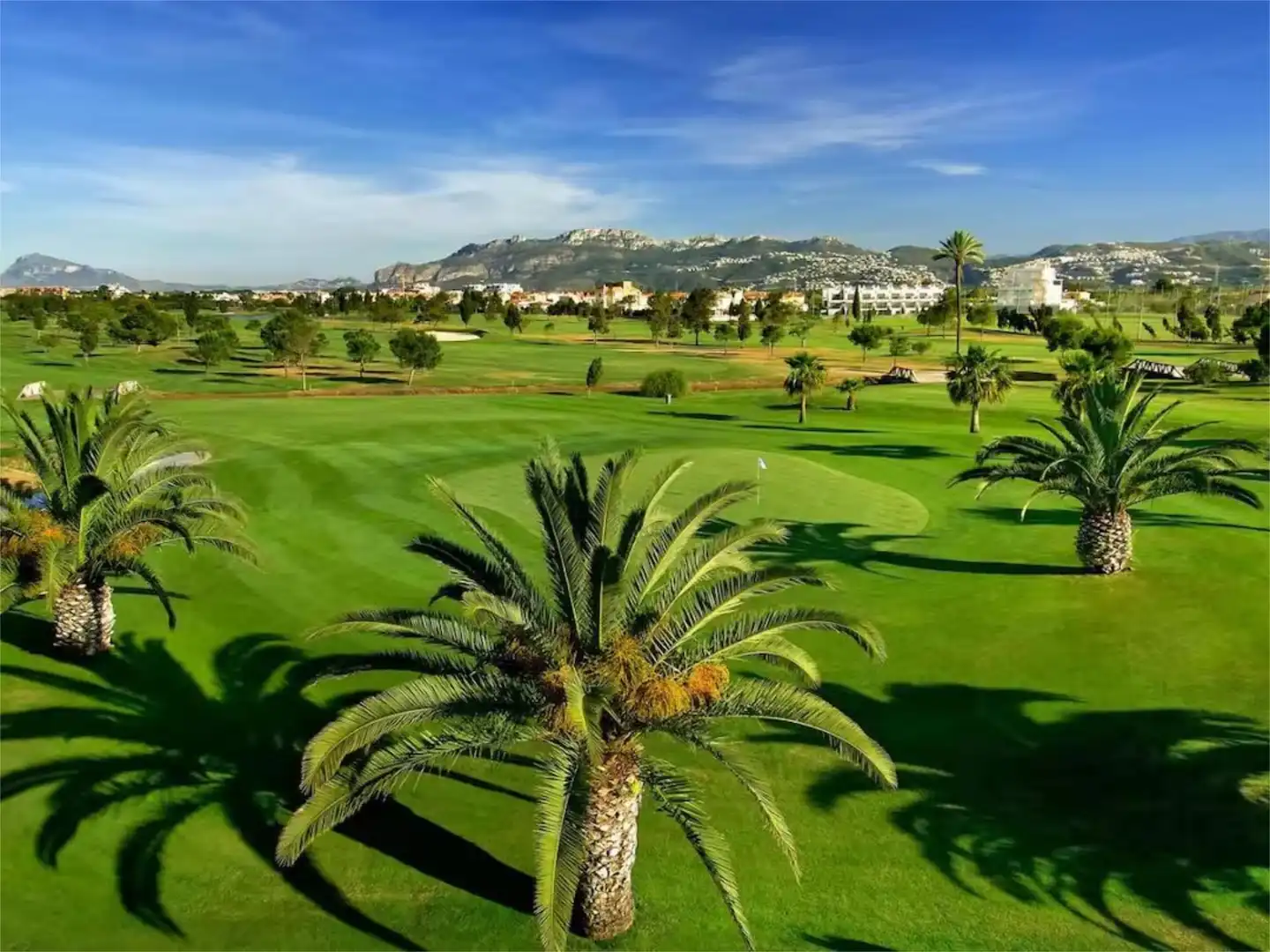 Casa adosada en venta en Avinguda de Gaudi, 9, Oliva Nova Vista exterior de Casa adosada en venta en Oliva con Aire acondicionado, Terraza y Piscina