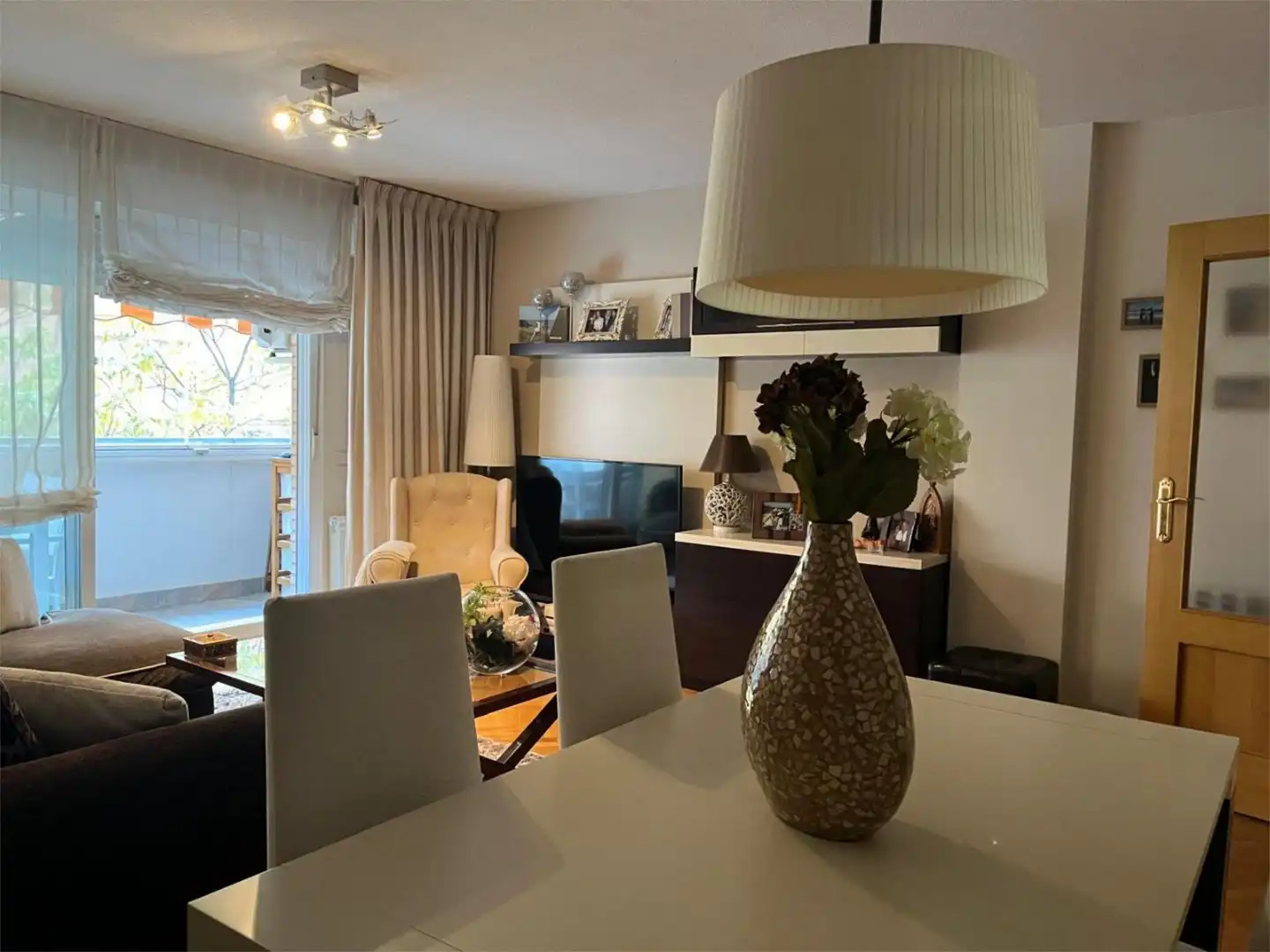 Comedor de Piso de alquiler en Móstoles con Aire acondicionado, Calefacción y Jardín privado