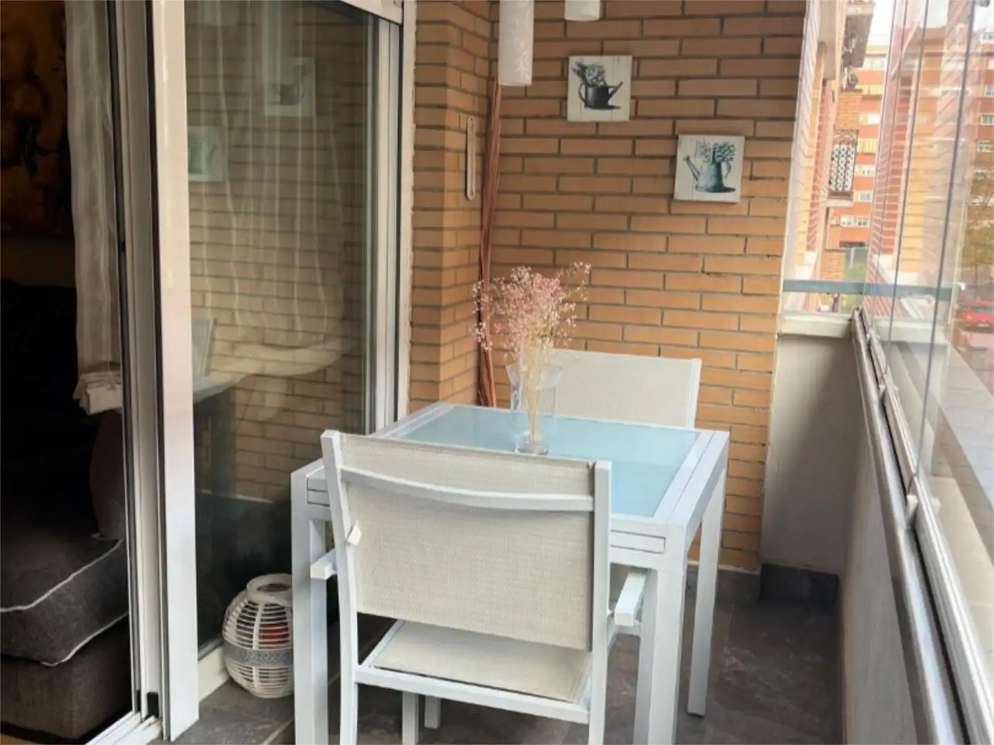 Terraza de Piso de alquiler en Móstoles con Aire acondicionado, Calefacción y Jardín privado