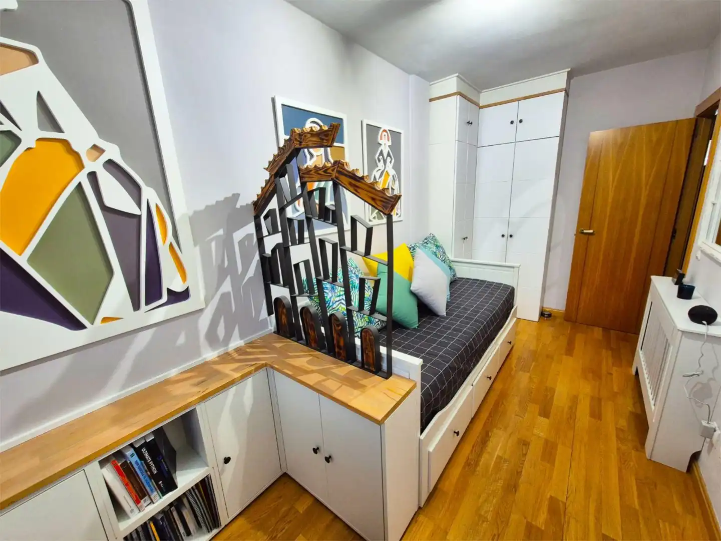 Einfamilien-Reihenhaus zum Verkauf in Calle Virgen del Pilar, 42, Motilla del Palancar Schlafzimmer von Einfamilien-Reihenhaus zum Verkauf in Motilla del Palancar mit Klimaanlage, Heizung und Parkett