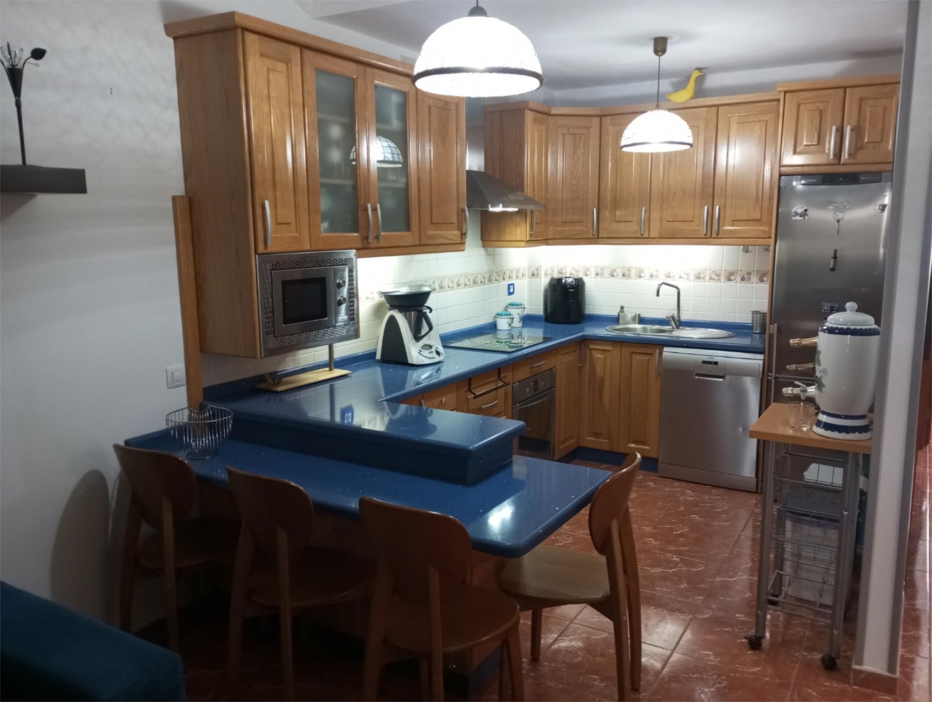 Küche von Wohnung zum Verkauf in Arucas mit Privatgarten, Terrasse und Abstellraum