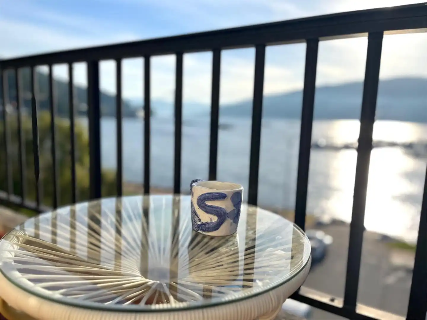 Flat for rent in Estrada Cangas-Vilaboa, 12, Moaña Balcony of Flat for rent in Moaña with Heating, Parquet flooring and Terrace