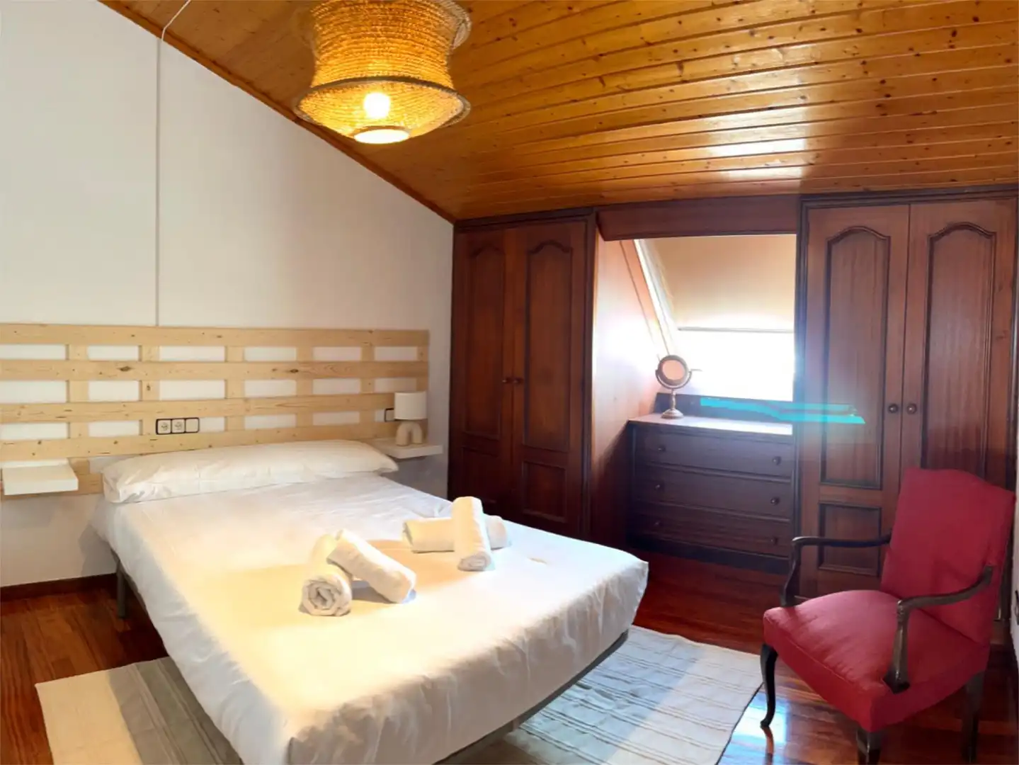 Flat for rent in Estrada Cangas-Vilaboa, 12, Moaña Bedroom of Flat for rent in Moaña with Heating, Parquet flooring and Terrace