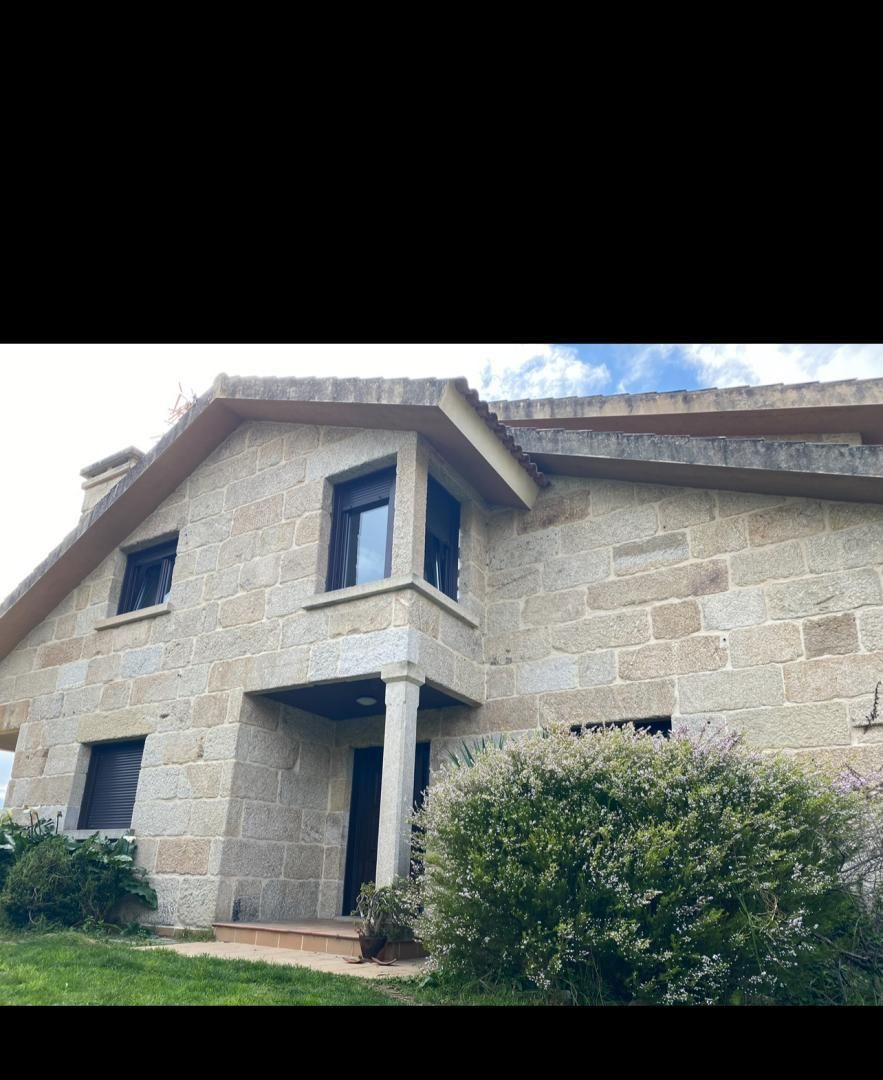 Exterior view of House or chalet to rent in Nigrán  with Heating, Private garden and Parquet flooring