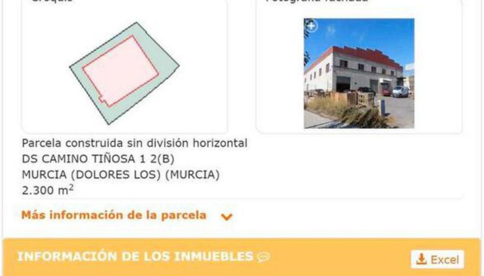 Photo 1 of Industrial buildings to rent in Los Dolores,  Murcia Capital