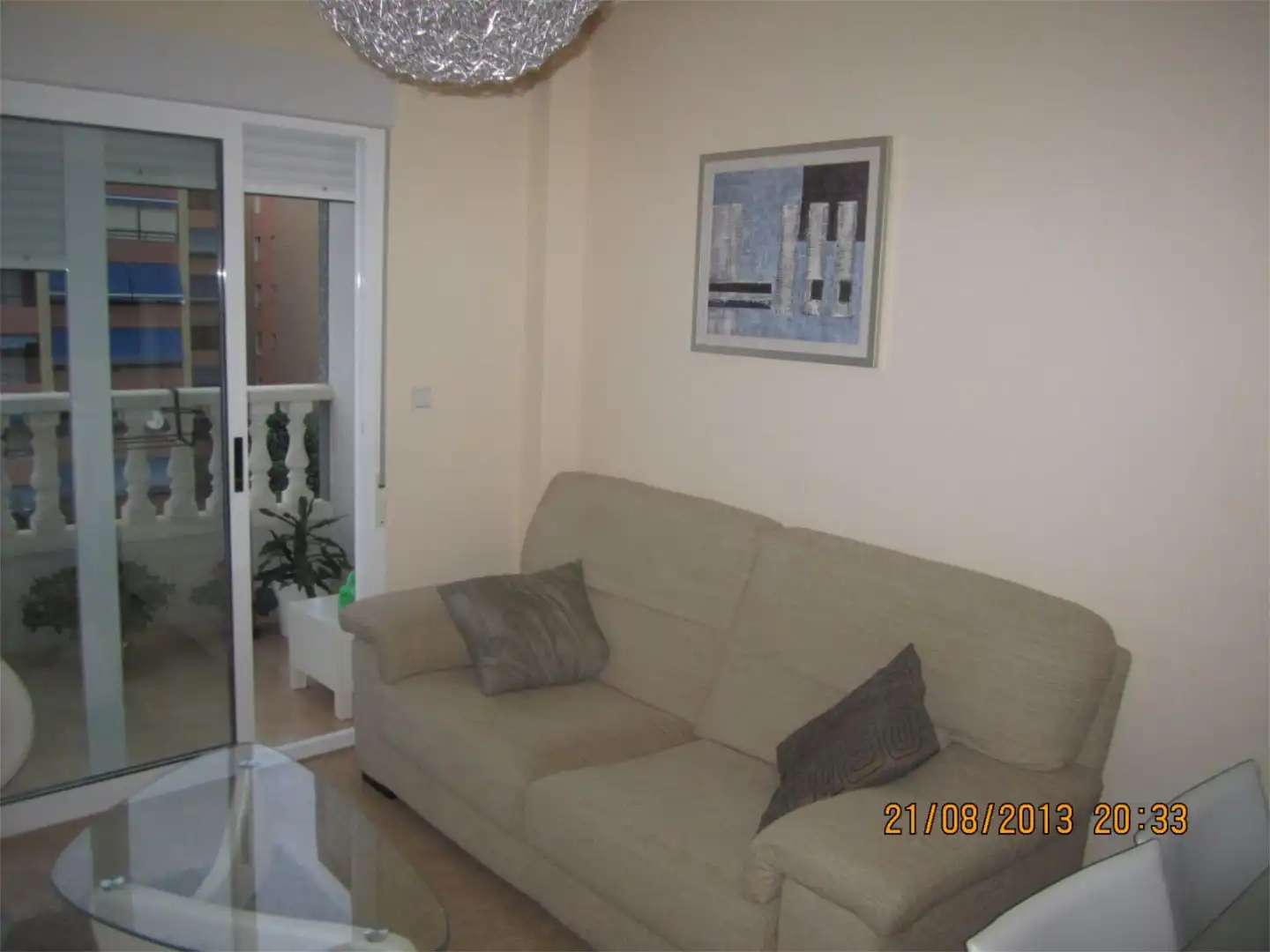 Flat for rent in Calle García Lorca, 1, Campello Playa Living room of Flat for rent in El Campello with Terrace, Storage room and Swimming Pool