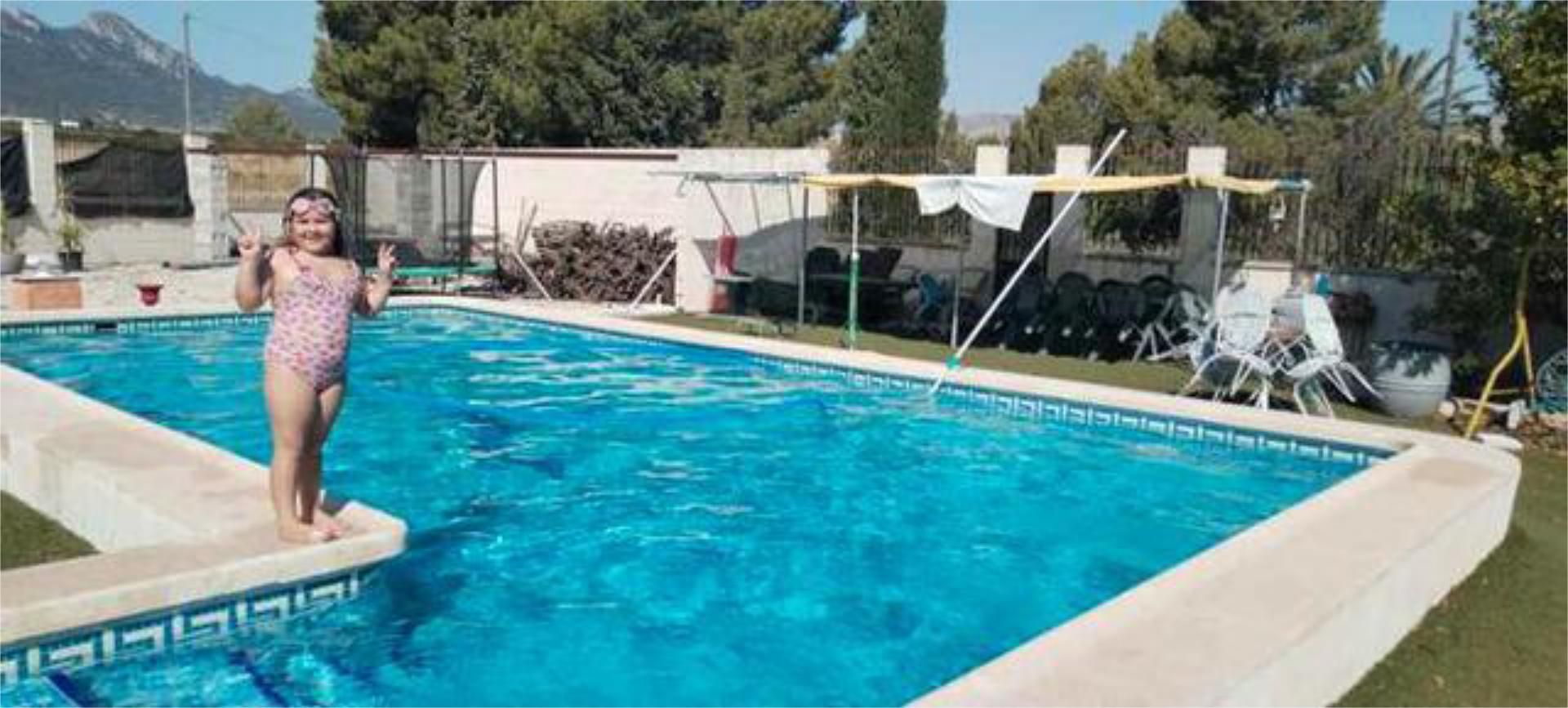 Swimming pool of Single-family semi-detached for sale in Abanilla  with Heating, Private garden and Terrace