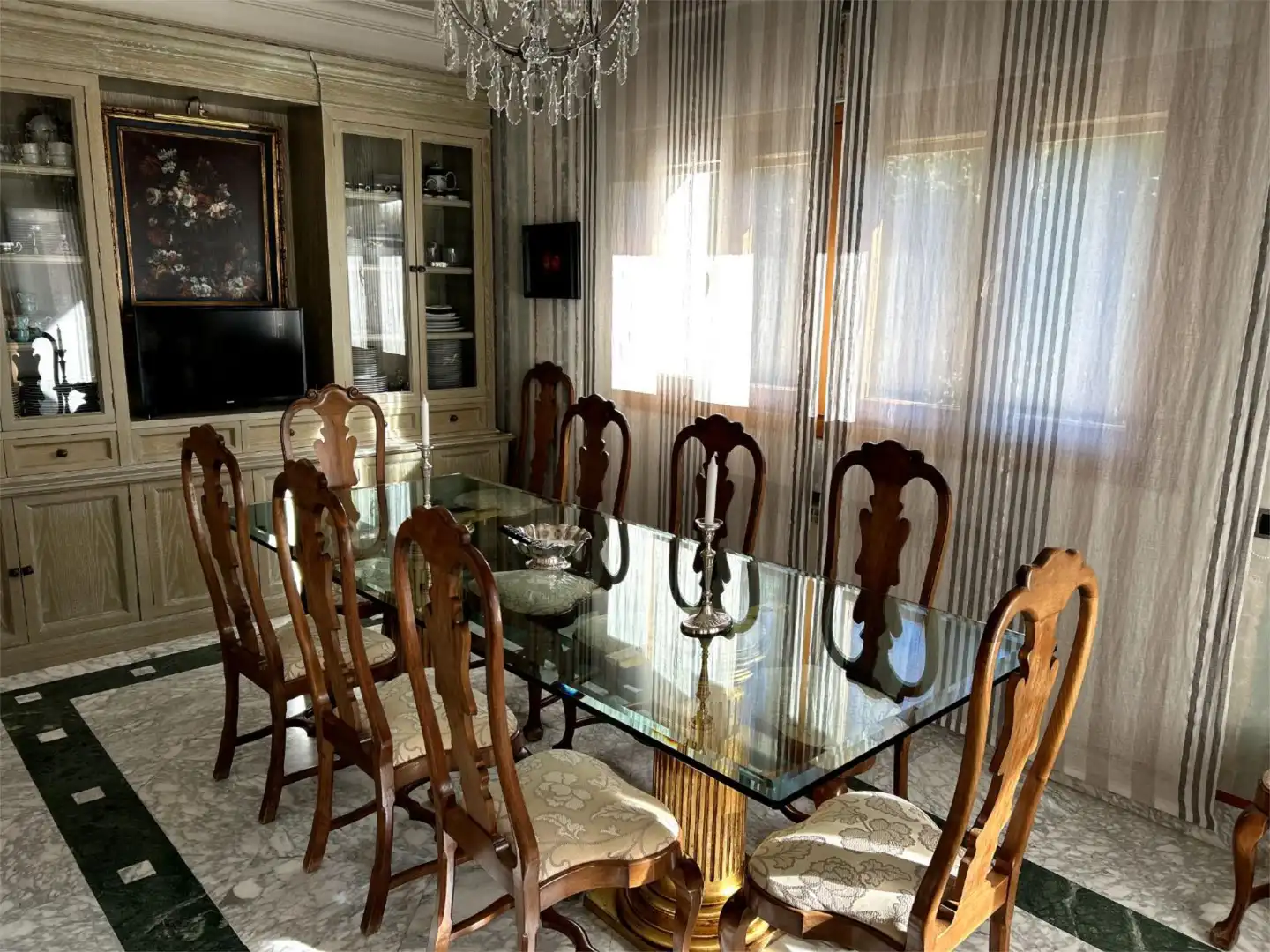 Casa o chalet en venta en Ronda de Sobradiel, 2, Conde Orgaz - Piovera Comedor de Casa o chalet en venta en Madrid con Aire acondicionado, Calefacción y Jardín privado
