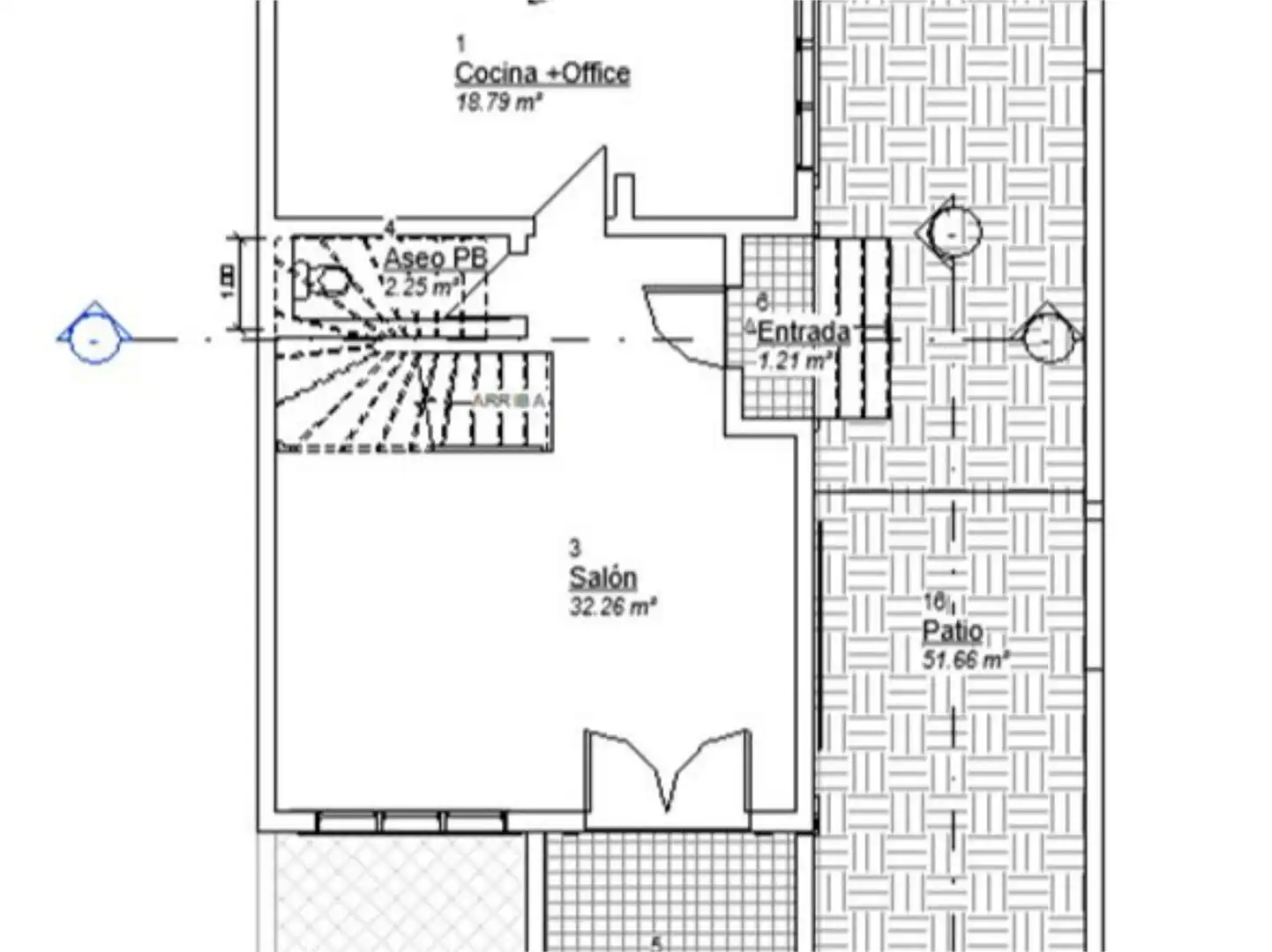 Maisonette zum Verkauf in Calle Alsandara, 14, La Garita - Marpequeña Maisonette zum Verkauf in Telde mit Parkett, Terrasse und Abstellraum