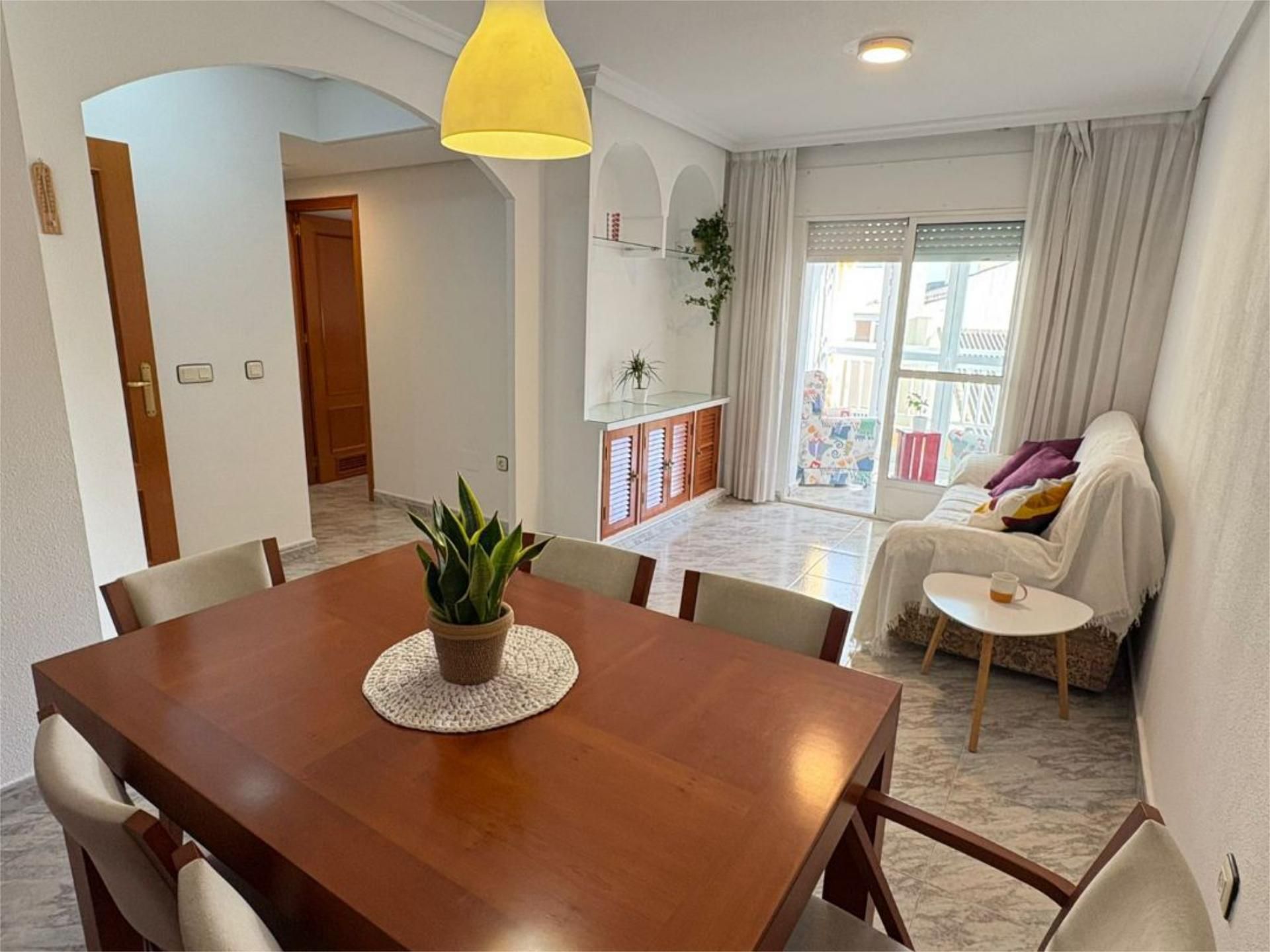 Flat to rent in Calle Ulea, 5, San Pedro del Pinatar ciudad Dining room of Flat to rent in San Pedro del Pinatar with Air Conditioner, Heating and Furnished