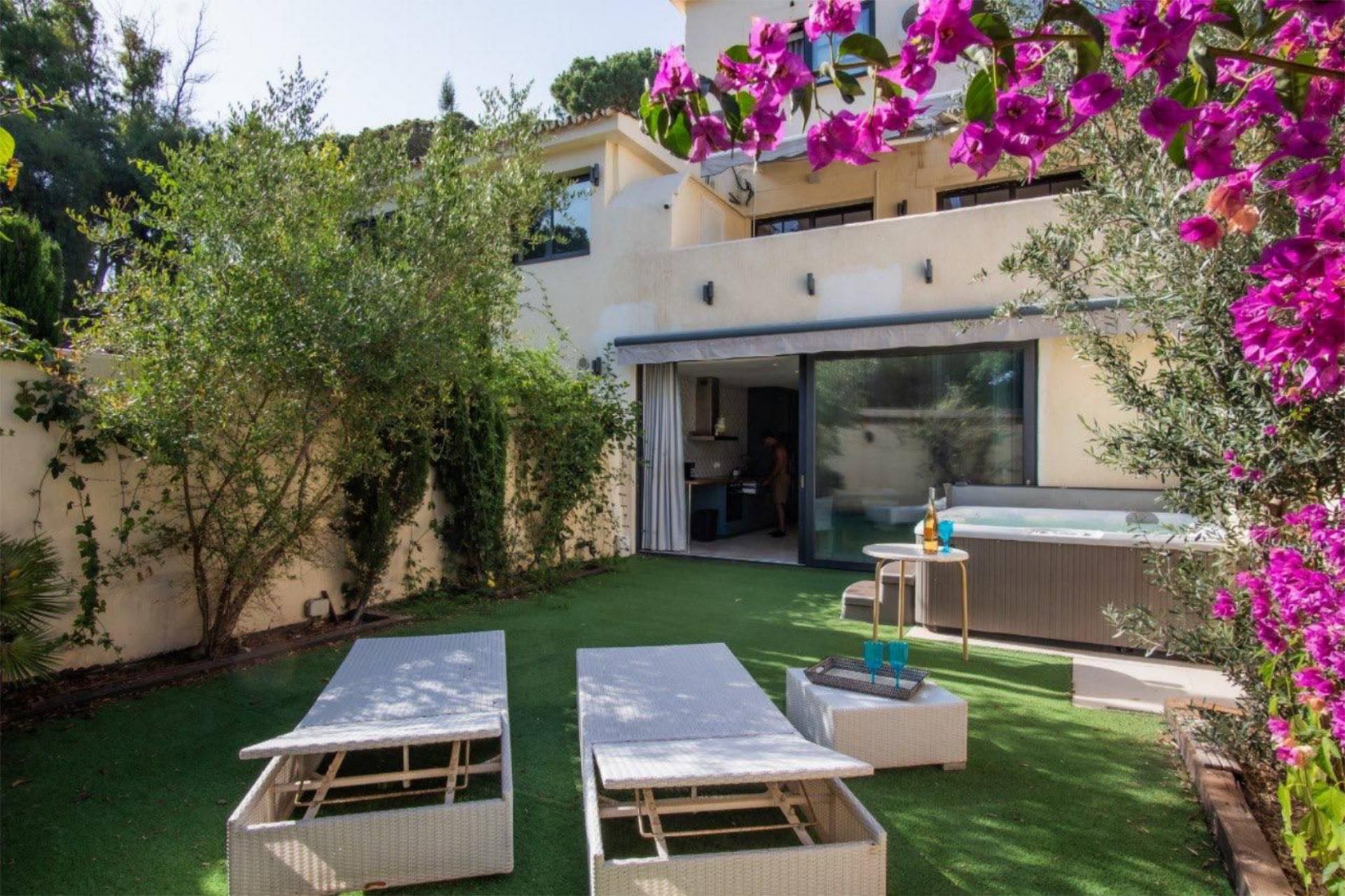 Terrace of Planta baja to rent in Marbella  with Air Conditioner
