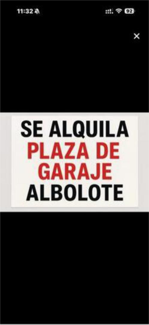 Parking of Garage to rent in Albolote