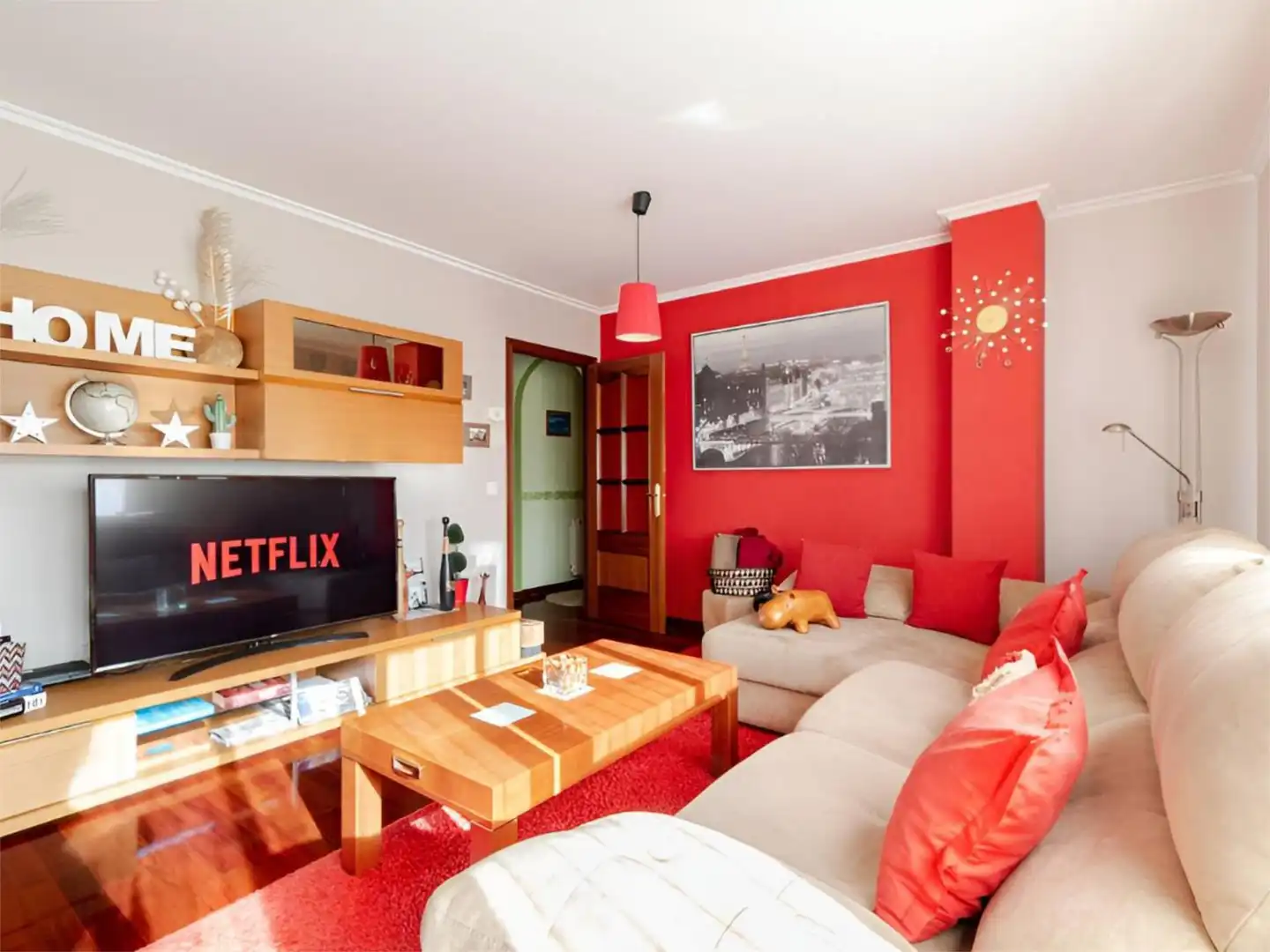 Piso en venta en Plaza Perillana, 11, Ponteareas Sala de estar de Piso en venta en Ponteareas con Balcón
