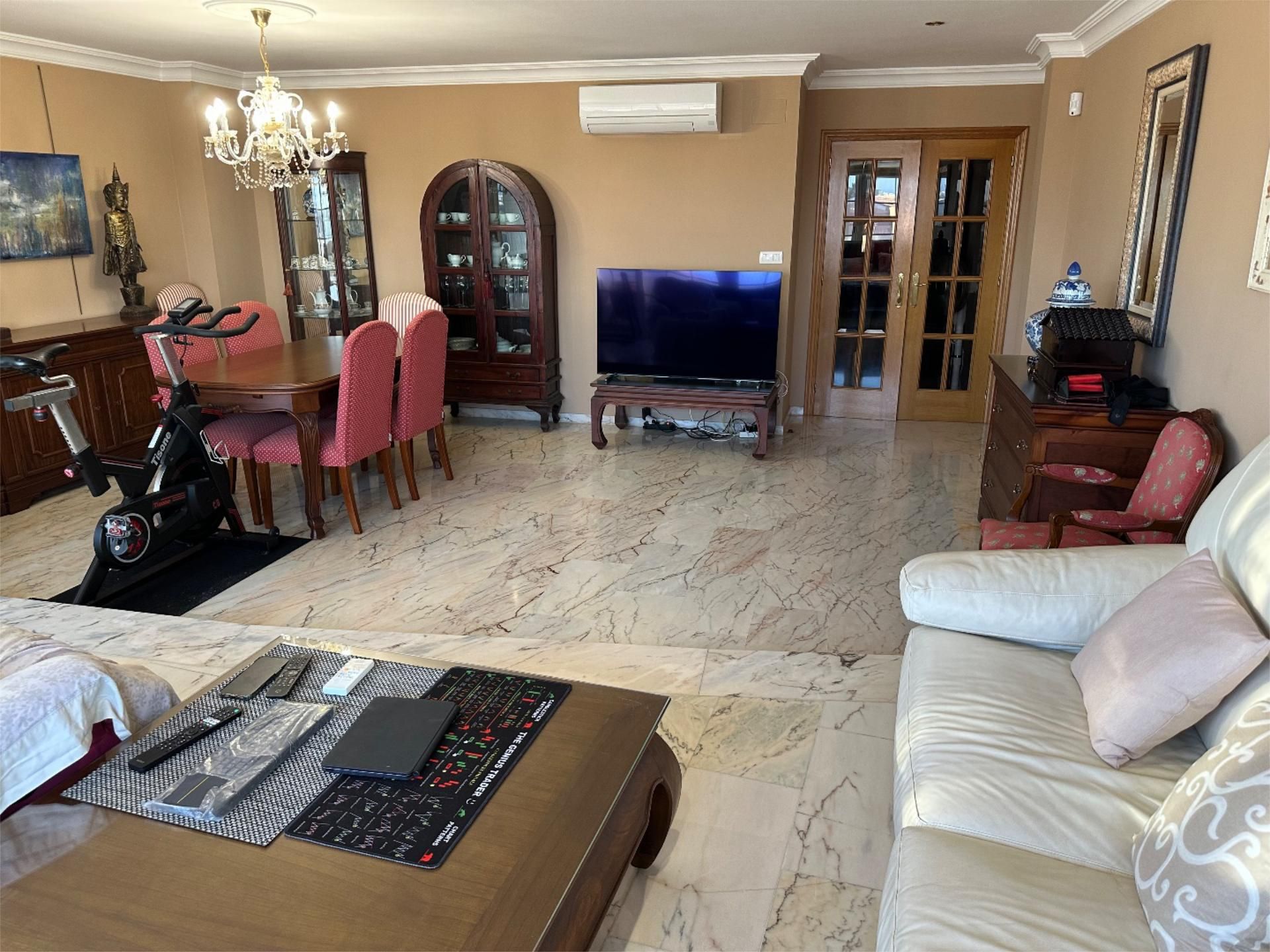 Sala d'estar de Pis en venda en Burriana / Borriana amb Aire condicionat, Terrassa i Balcó