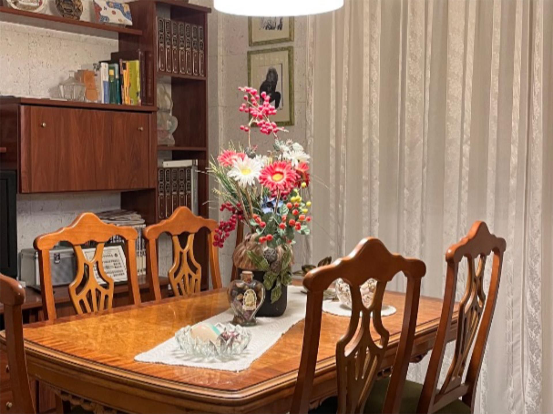 Menjador de Planta baixa en venda en Almacelles amb Aire condicionat, Calefacció i Terrassa