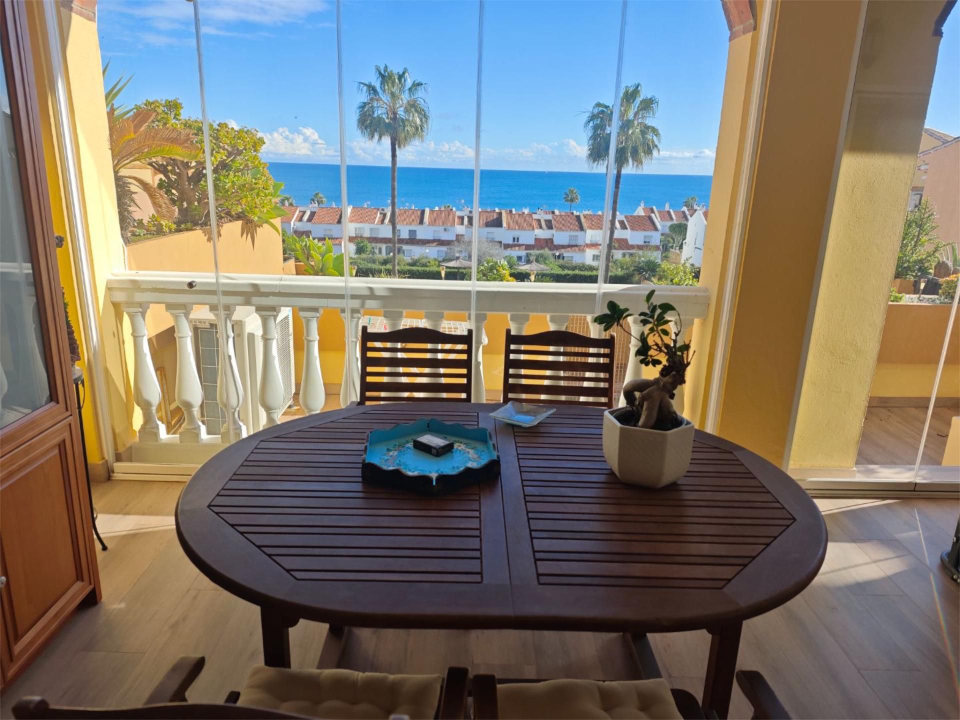 Exterior view of Flat to rent in Manilva  with Air Conditioner, Heating and Terrace