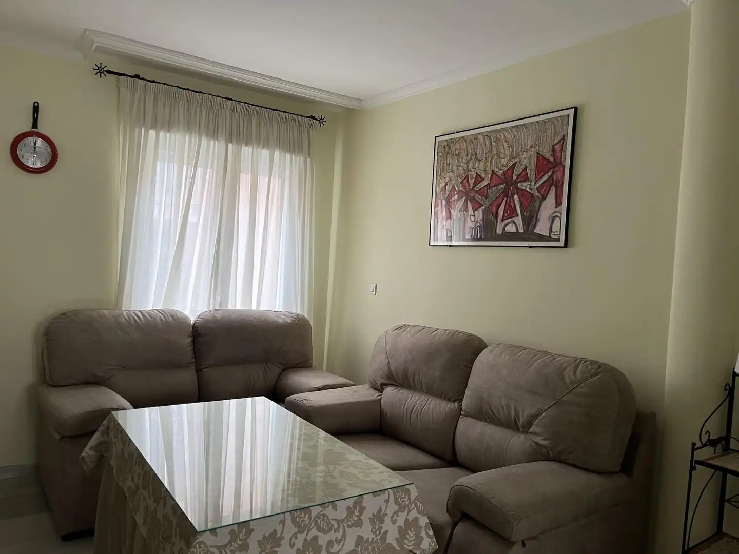 Sala de estar de Apartamento en venta en  Granada Capital con Aire acondicionado y Balcón