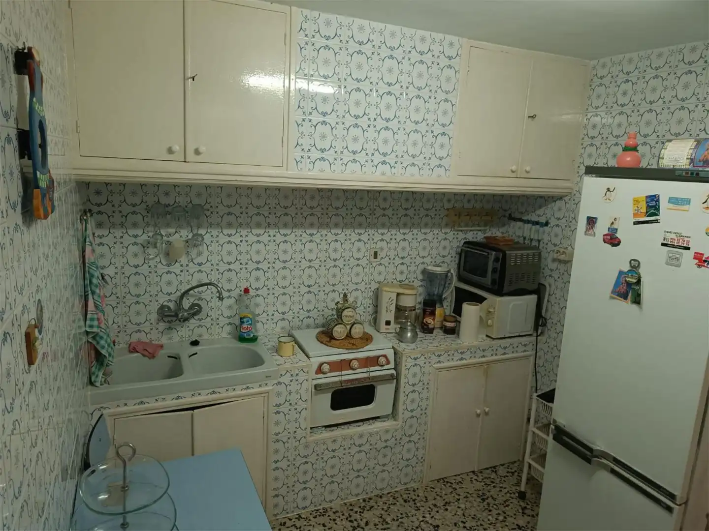 Casa adosada en venta en Avenida Guardia Civil, 1, Villafranca de los Barros Cocina de Casa adosada en venta en Villafranca de los Barros con Aire acondicionado, Terraza y Amueblado