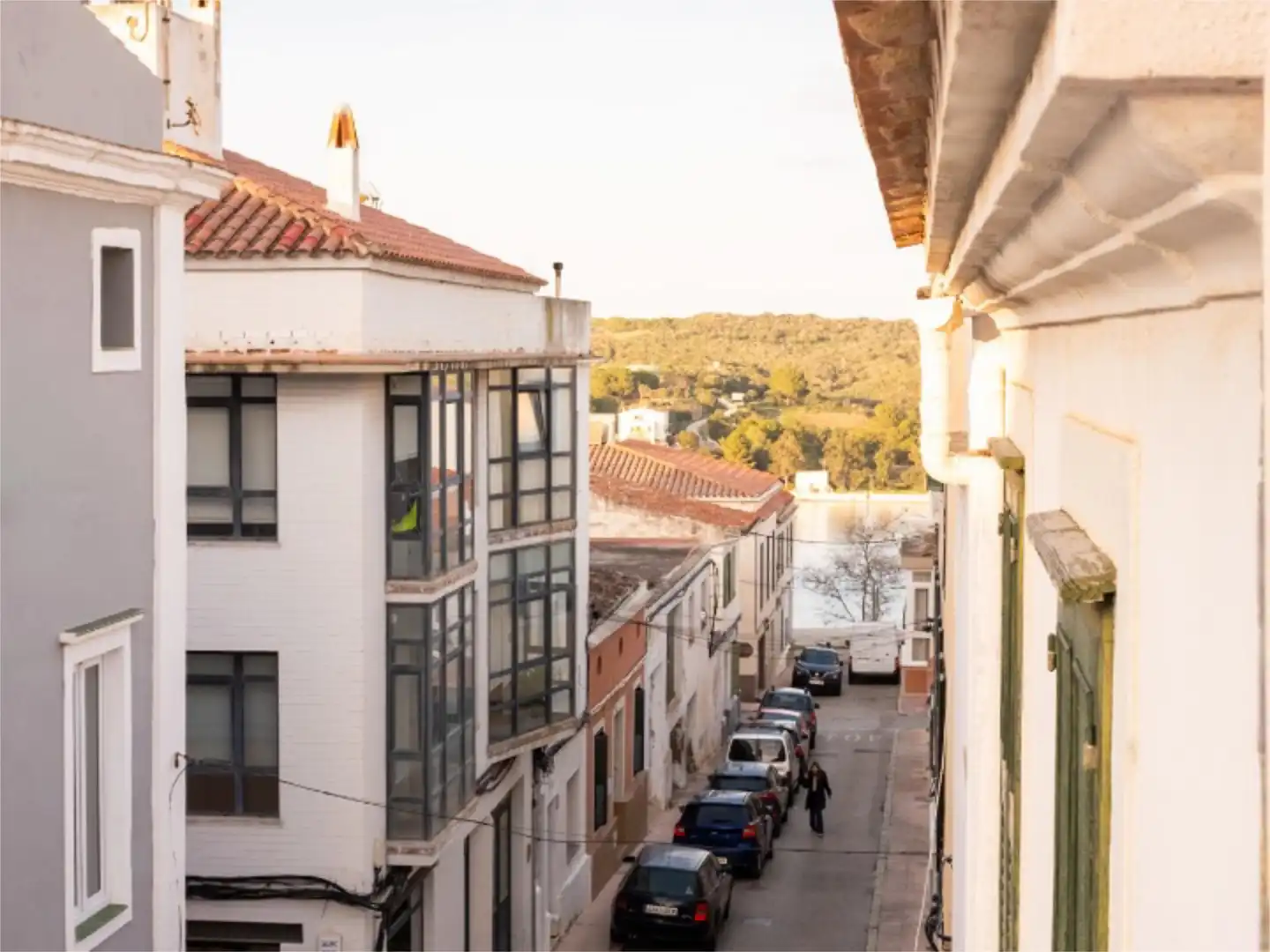 Außenansicht von Wohnung zum Verkauf in Maó - Mahón mit Terrasse und Balkon