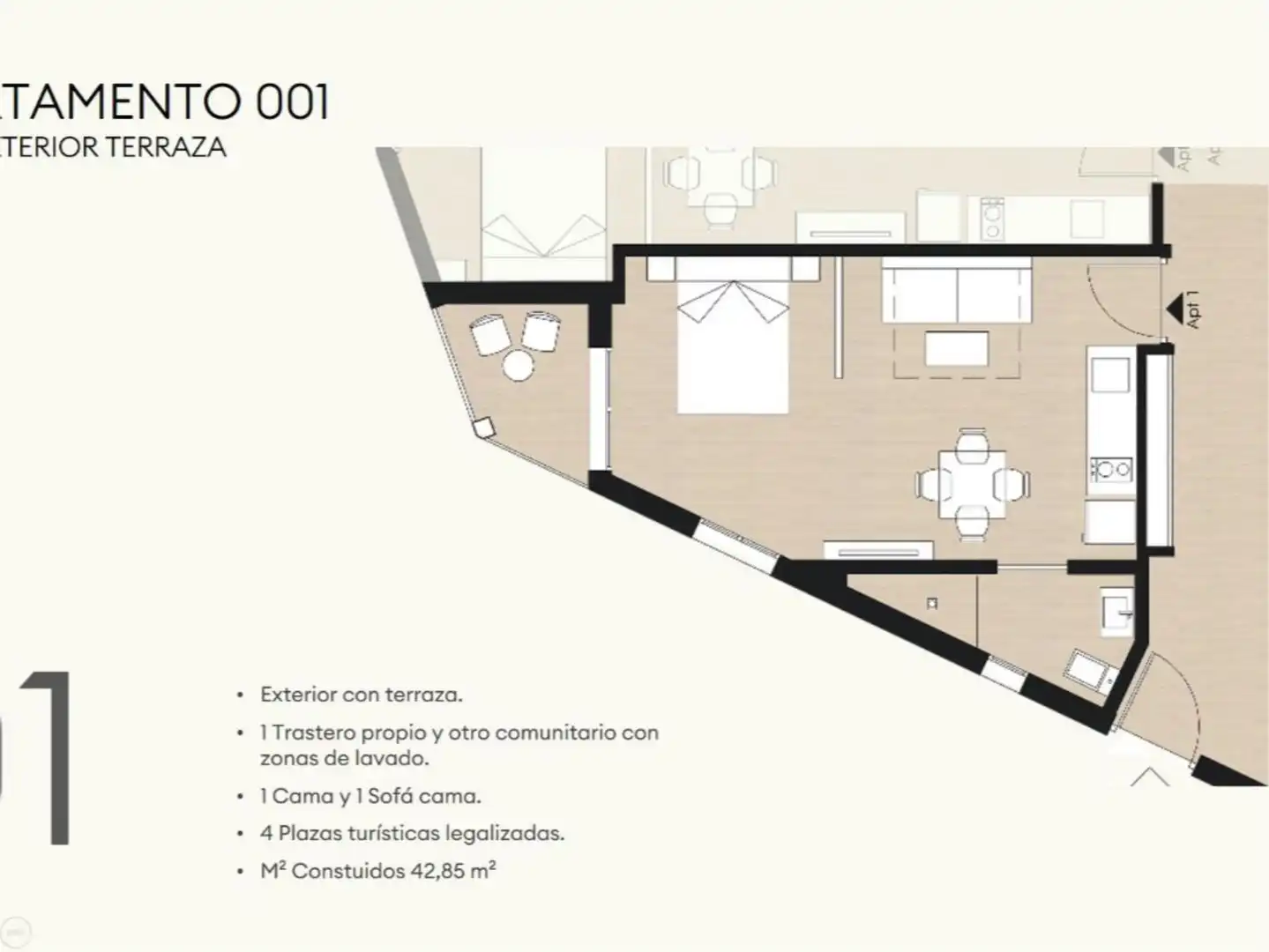Wohnung zum Verkauf in Calle Virgen de la Luz, 6, Conil Wohnung zum Verkauf in Conil de la Frontera mit Klimaanlage, Heizung und Terrasse