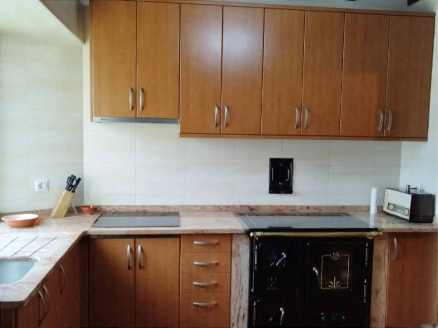 Piso en venta en Calle de Goyos, 2, A Pontenova Cocina de Piso en venta en A Pontenova con Calefacción, Trastero y Amueblado