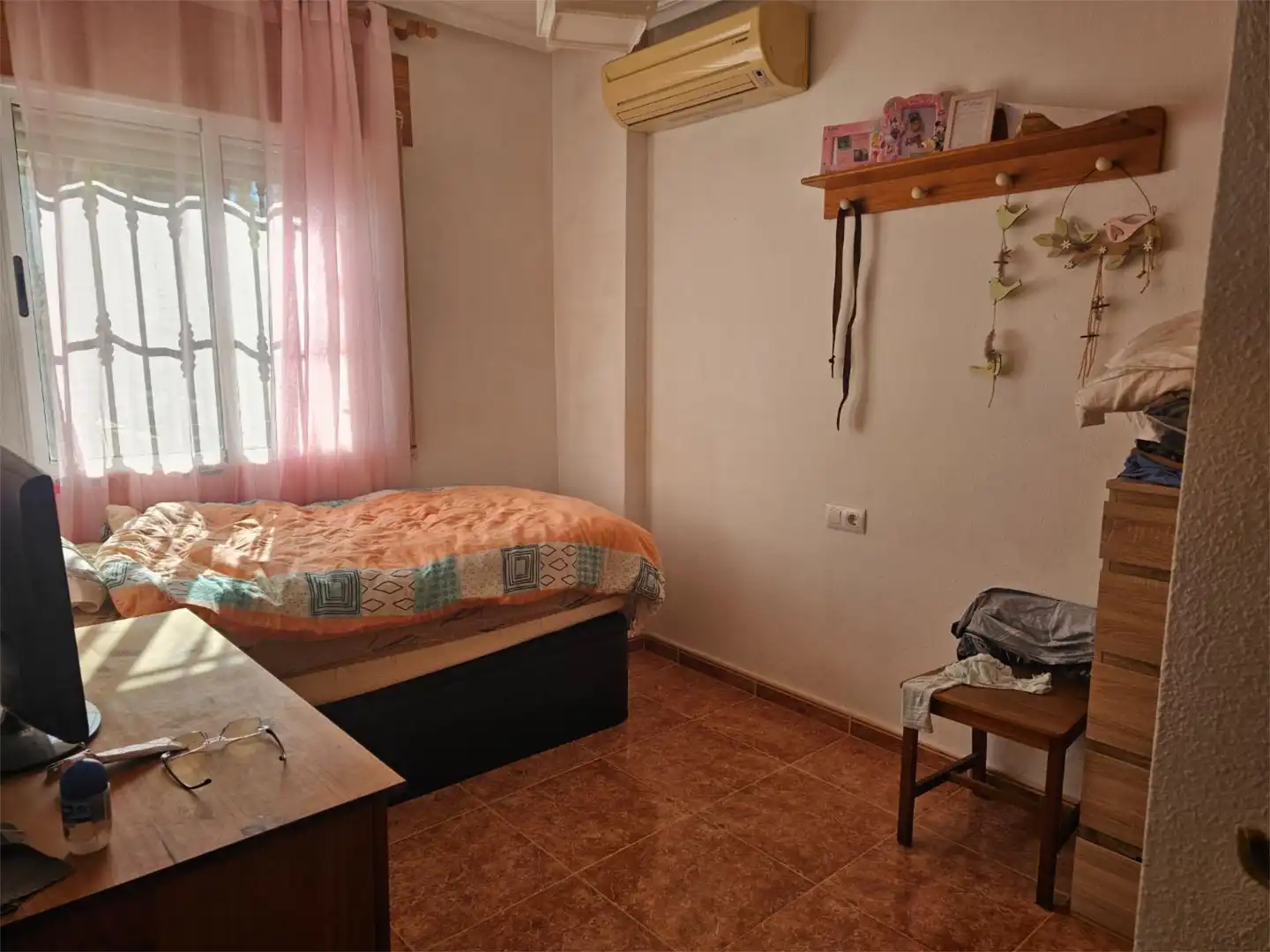 Flat for sale in Calle Adherbal, 1, Playa Honda - Playa Paraíso Bedroom of Flat for sale in Cartagena with Air Conditioner, Heating and Private garden